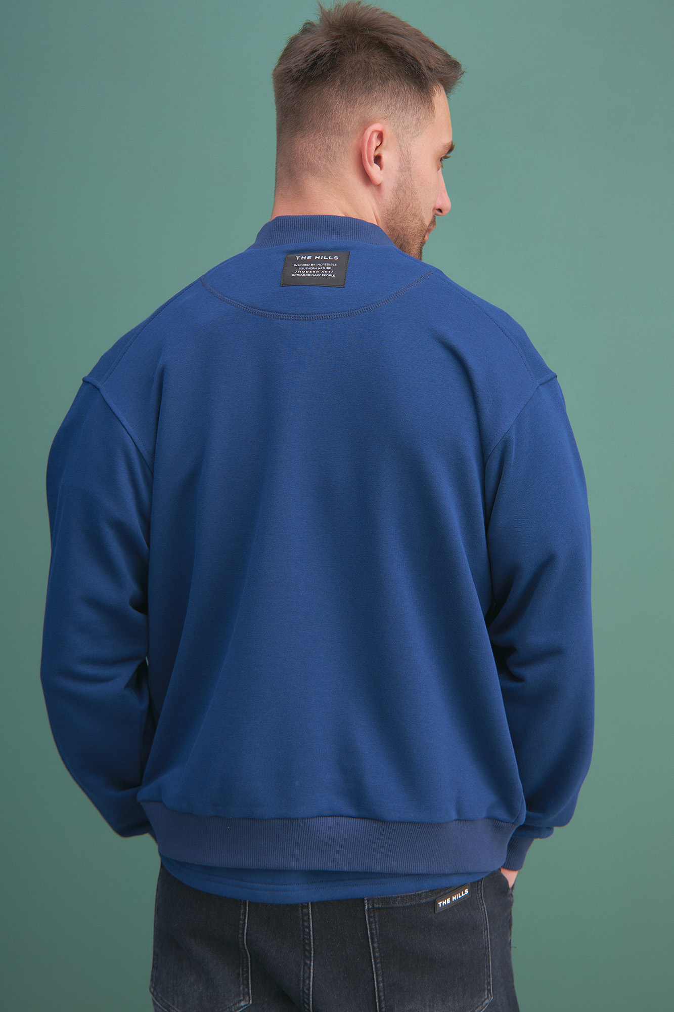 M-232-THT-20-0103 Тректоп The Hills Синий