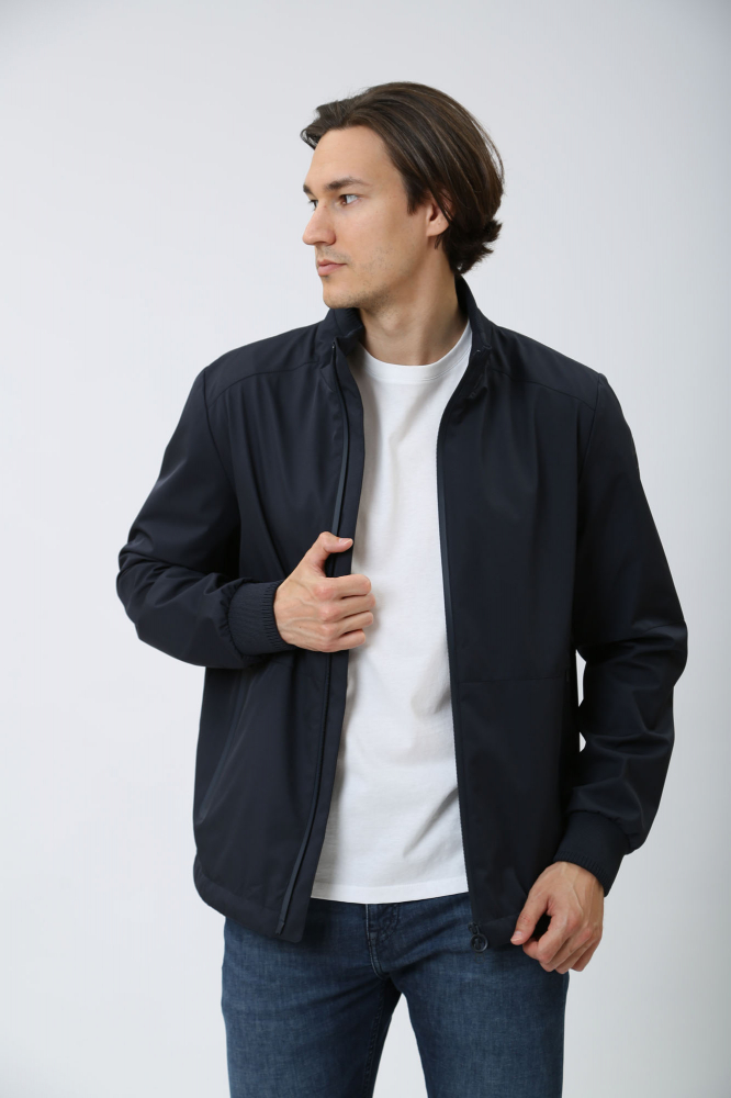 Толстовка Van Mich Смесовый хлопок Синий