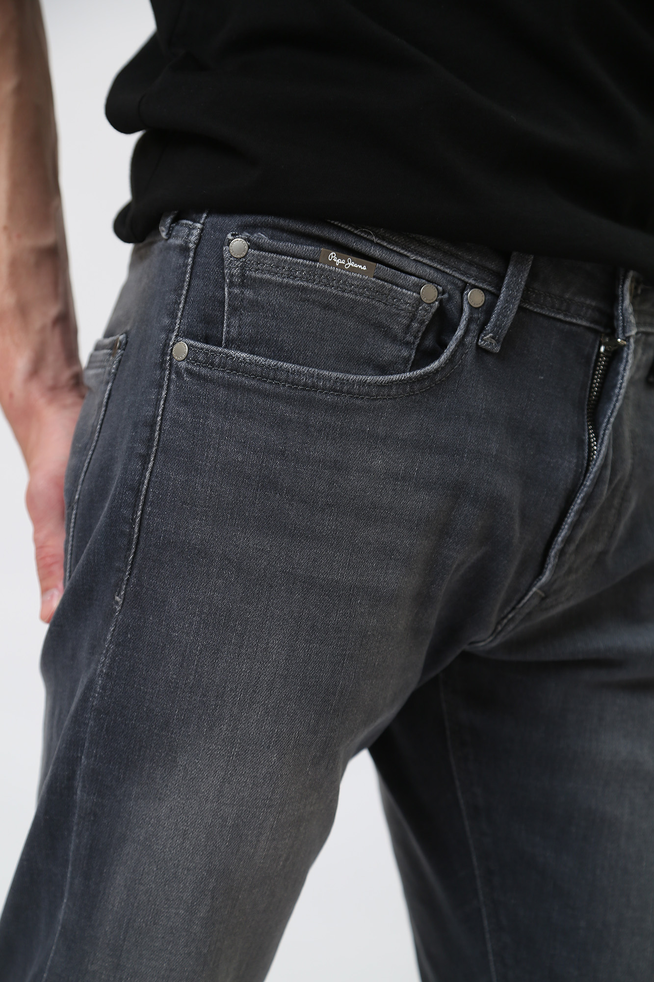 PM206326UE5 Джинсы STANLEY Pepe Jeans Серый