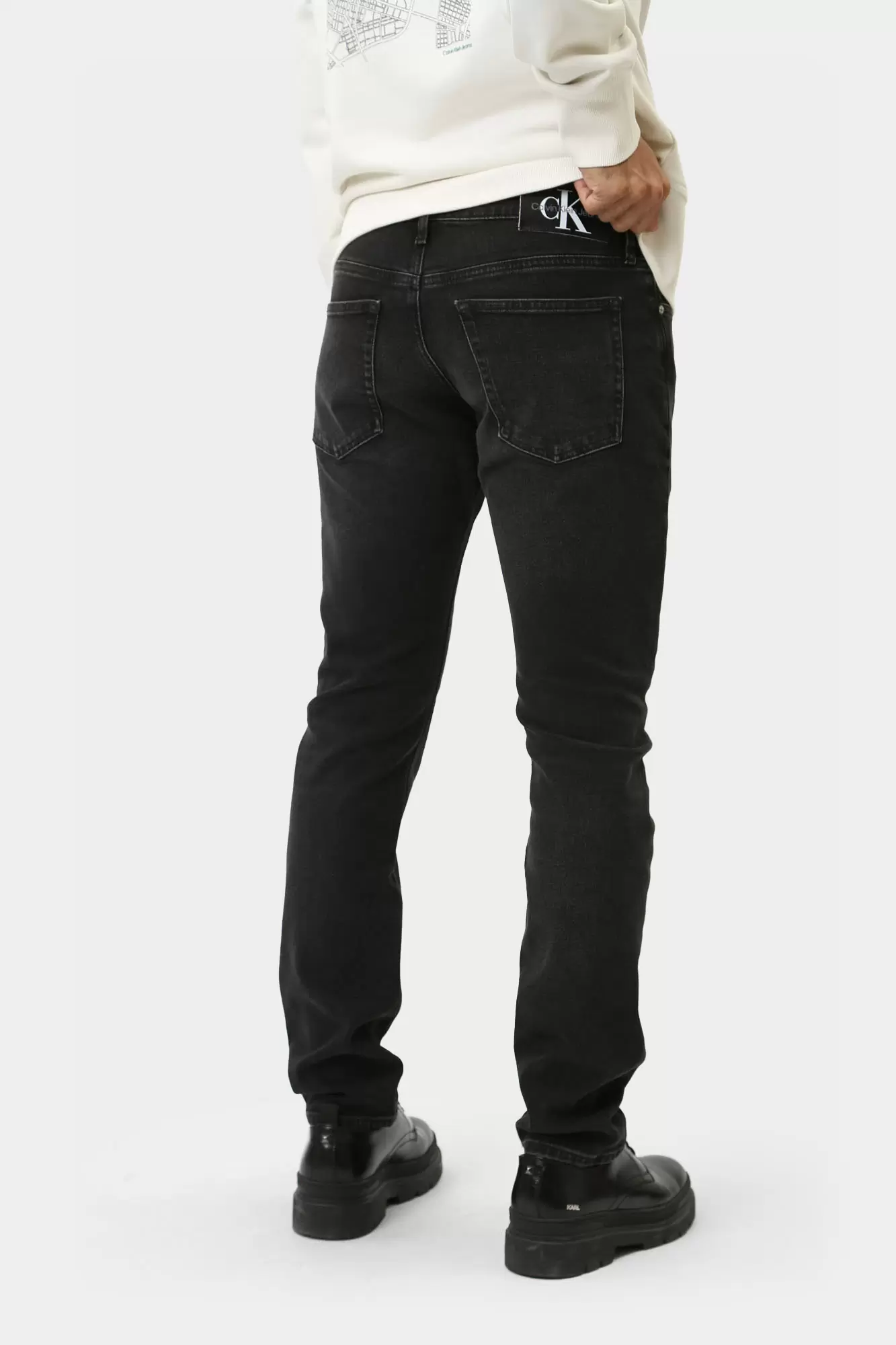 J30J326306 Брюки джинсовые Calvin Klein Jeans Черный