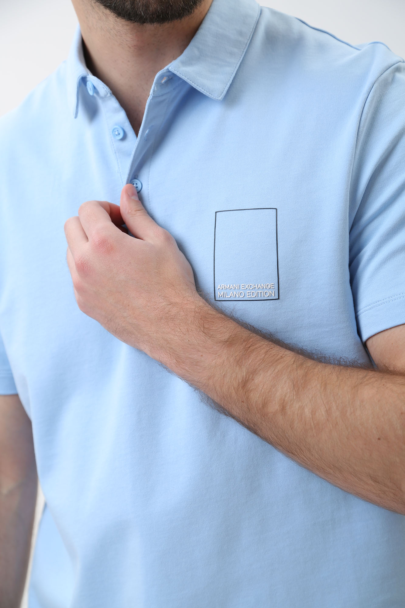 3DZFHJ_ZJXMZ Поло Armani Exchange Синий