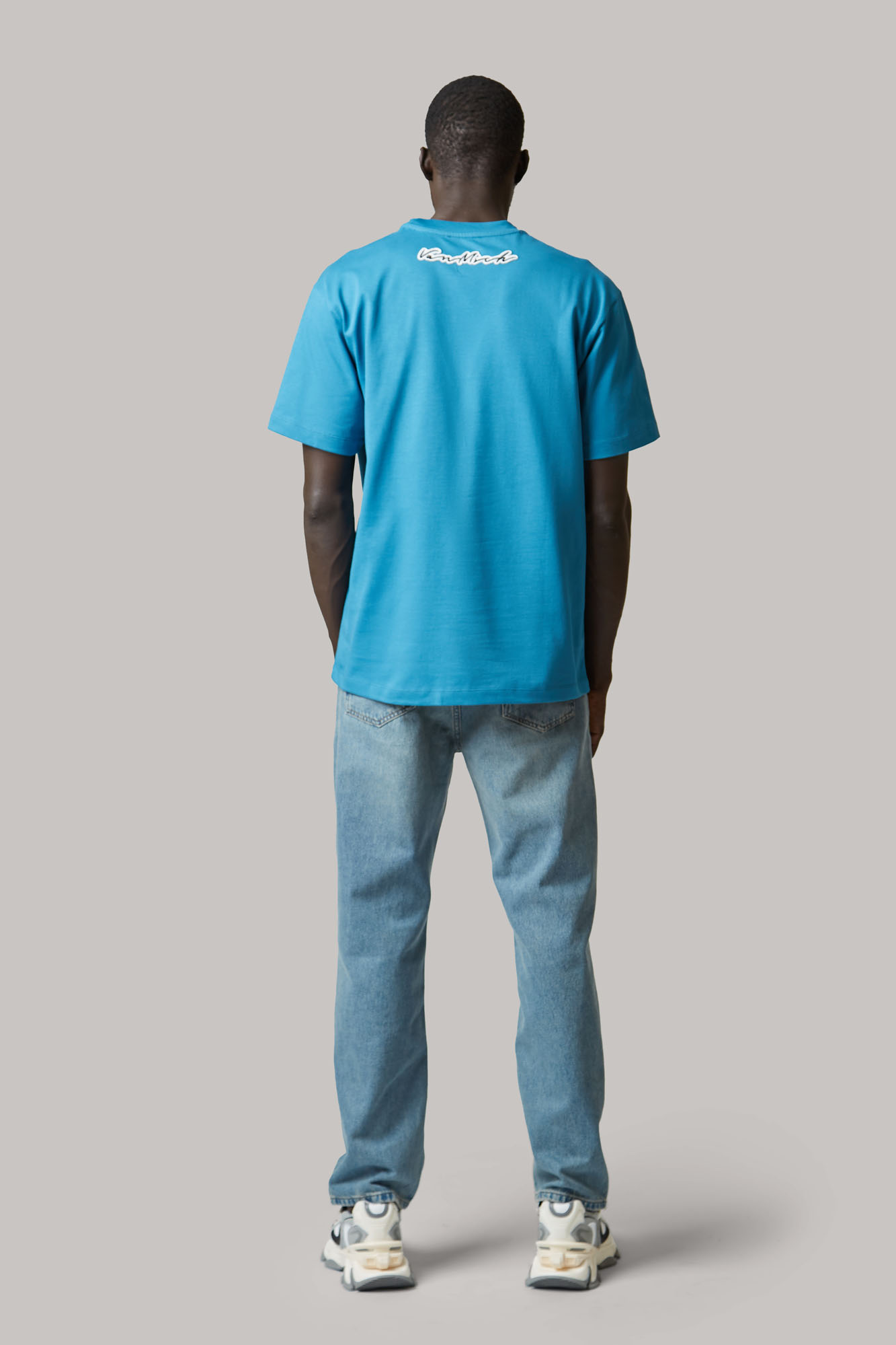 VM-ERK-22-319 Футболка Van Mich Голубой