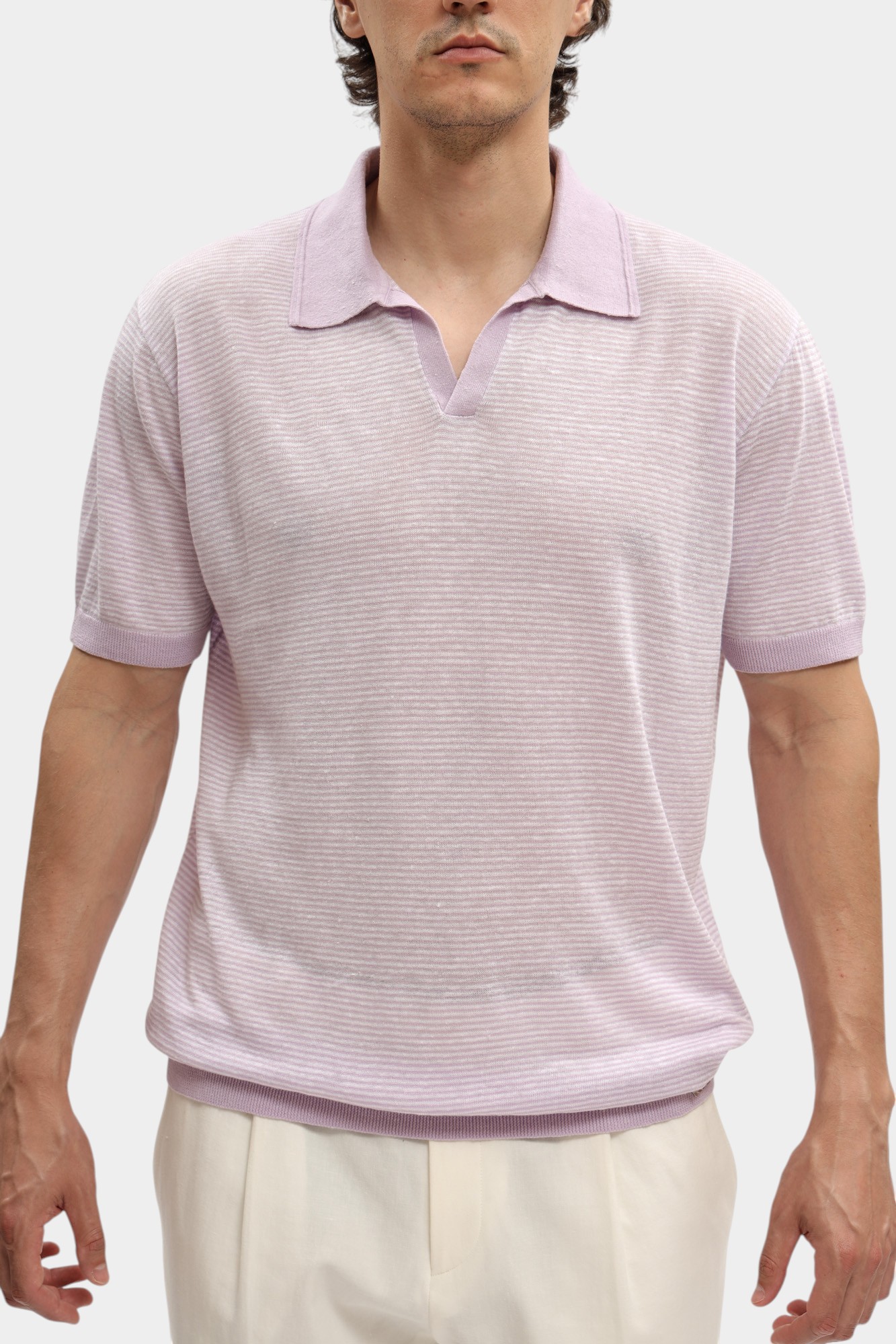 542305_655033 Поло с коротким рукавом Karl Lagerfeld Розовый