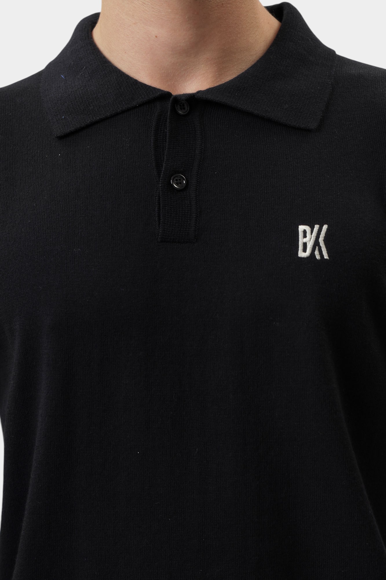 BMM0800 Поло трикотажное Bikkembergs Черный