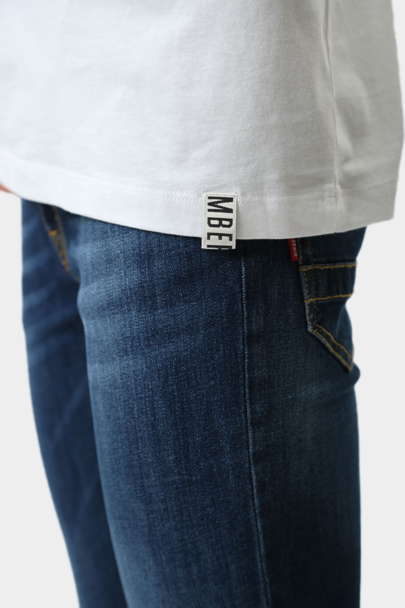 BMT0152 Футболка Bikkembergs Белый