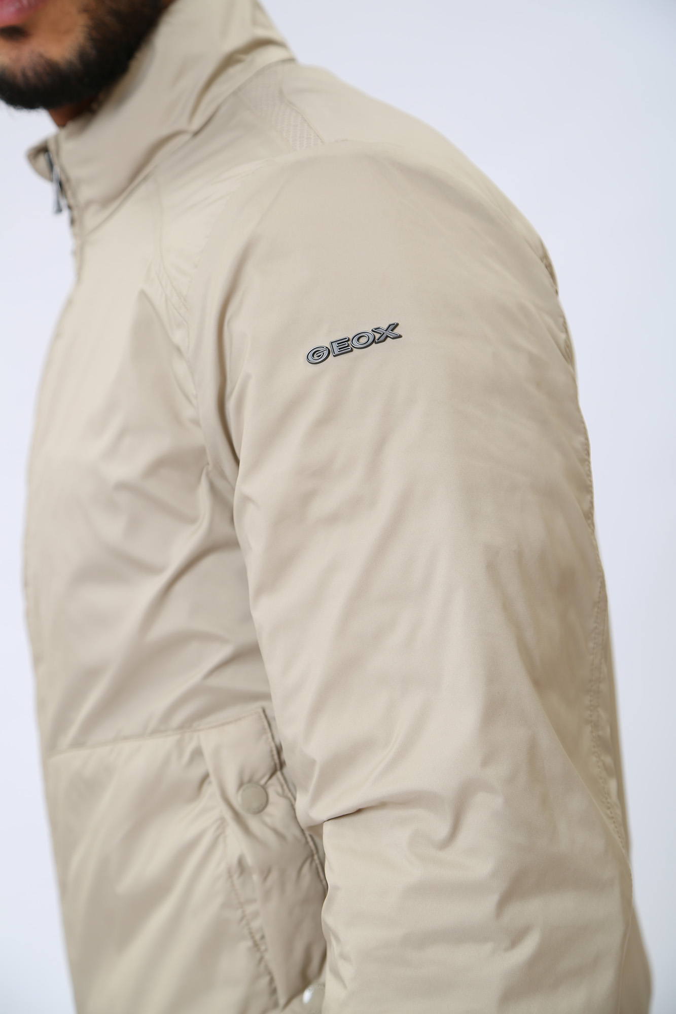 M3528ZT2937F5 Куртка-бомбер Geox Бежевый