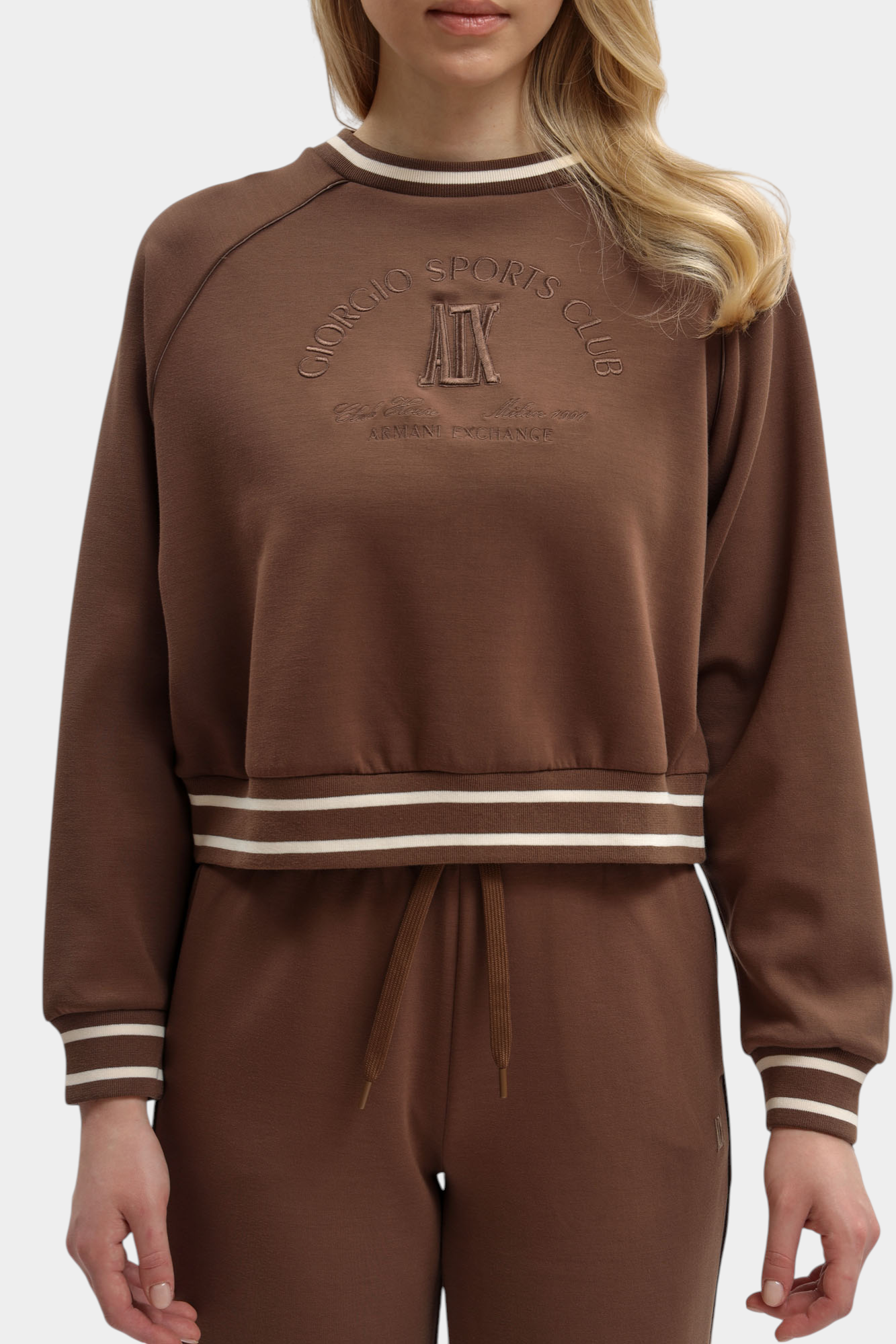 Свитшот Armani Exchange Бежевый