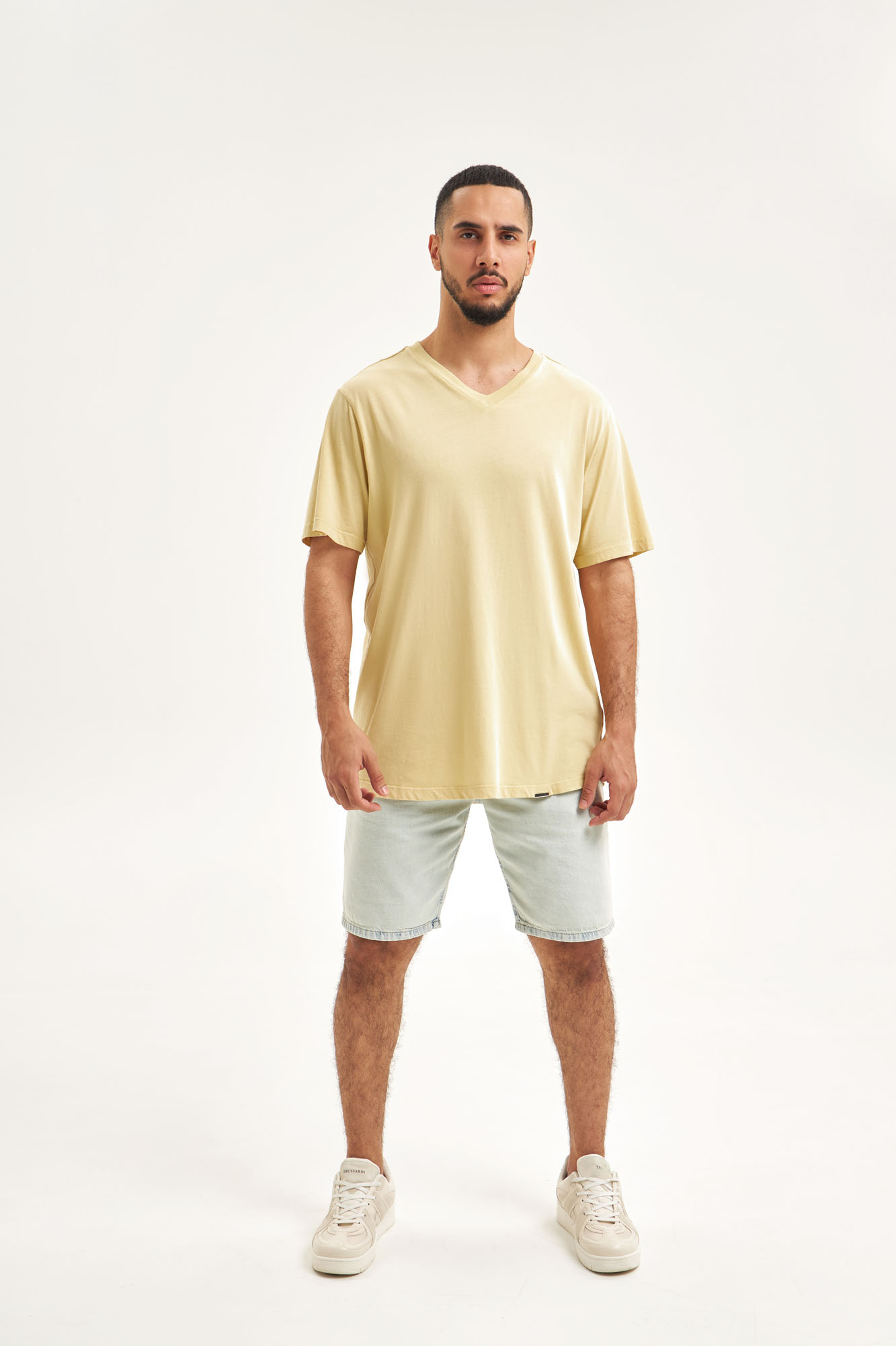 VM-ERK-22-071 Футболка Van Mich Бежевый