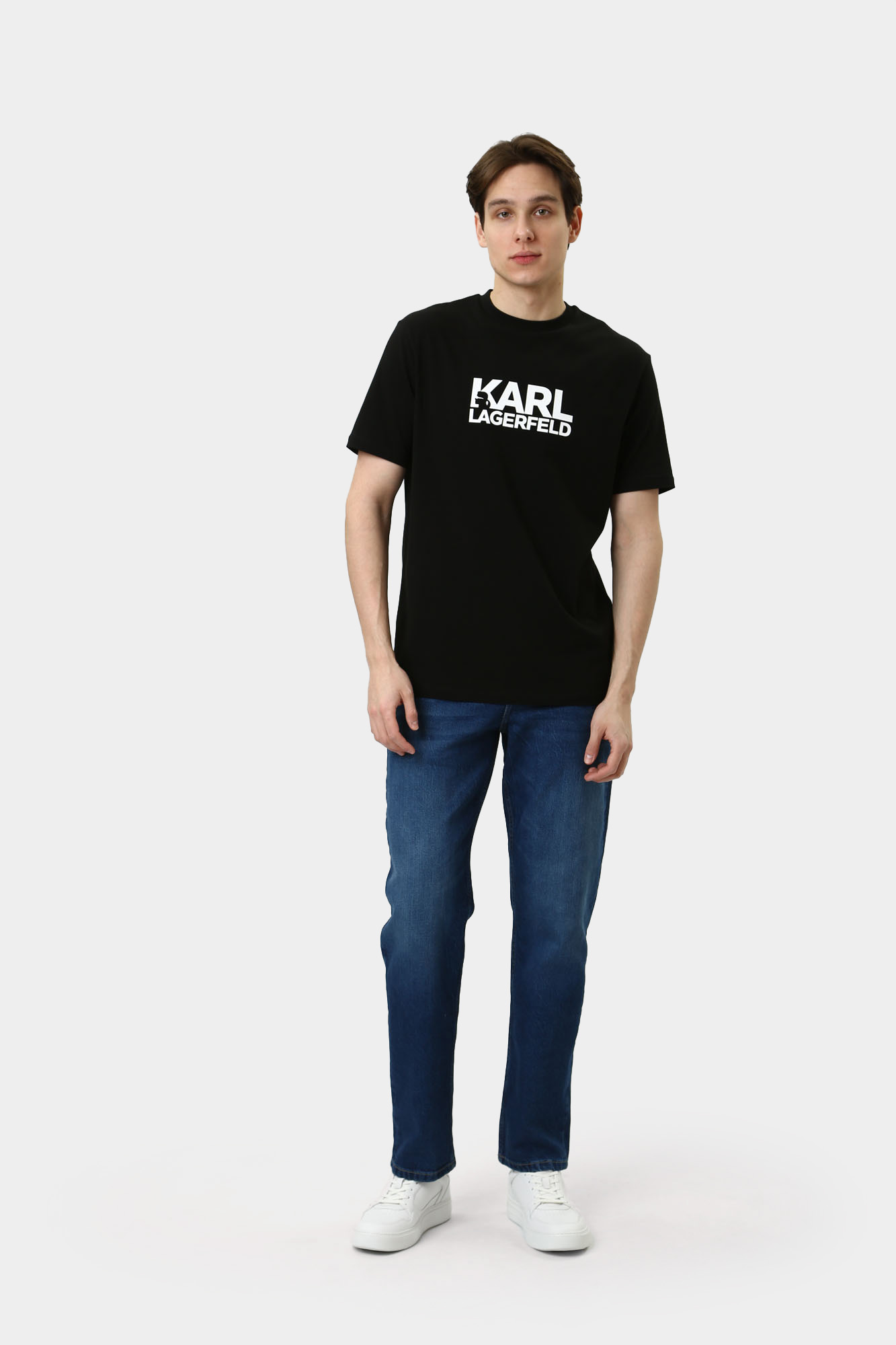 245D1115 Брюки джинсовые Karl Lagerfeld Jeans Синий