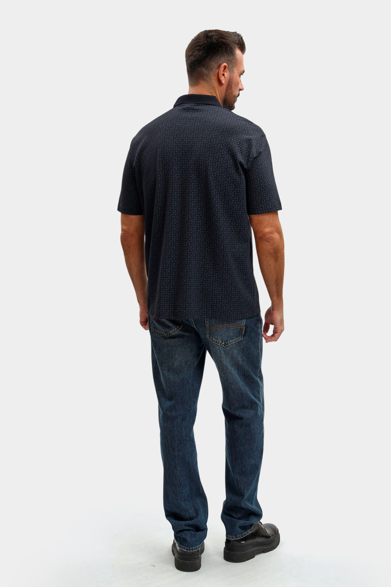 XM000736_AF10819 Поло Armani Exchange Синий