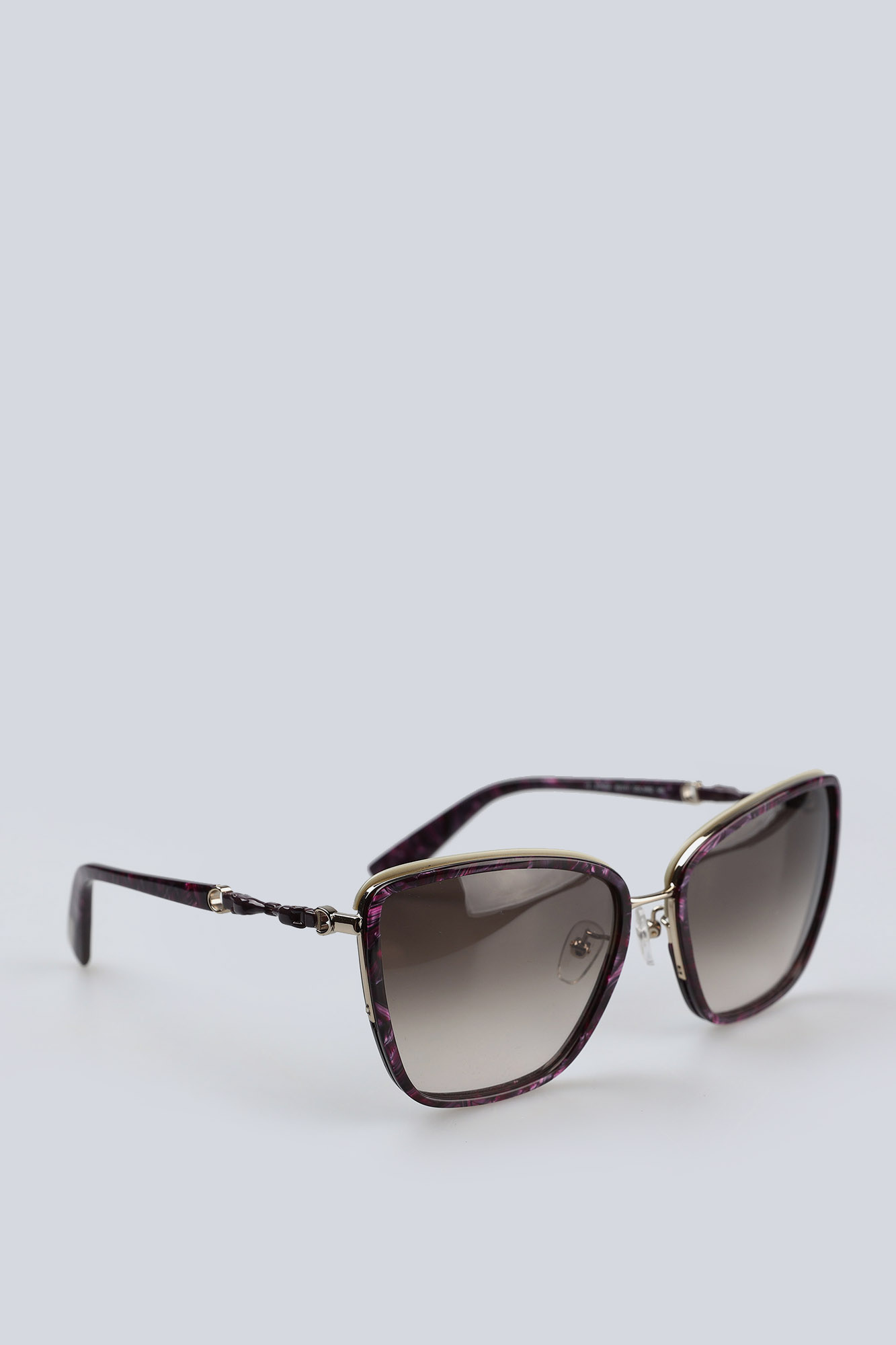 Trussardi-534-492 Очки с футляром Trussardi Коричневый