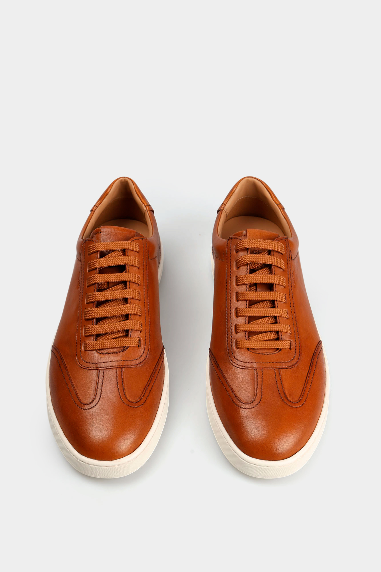 U65CHB00043 Кеды Geox Коричневый