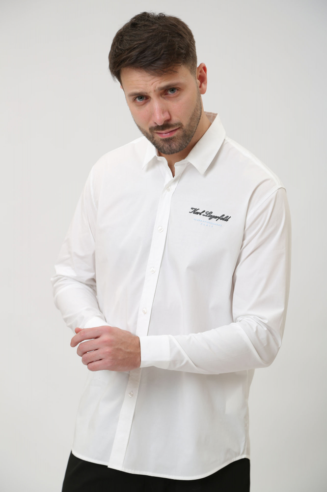 Рубашка с длинным рукавом Karl Lagerfeld