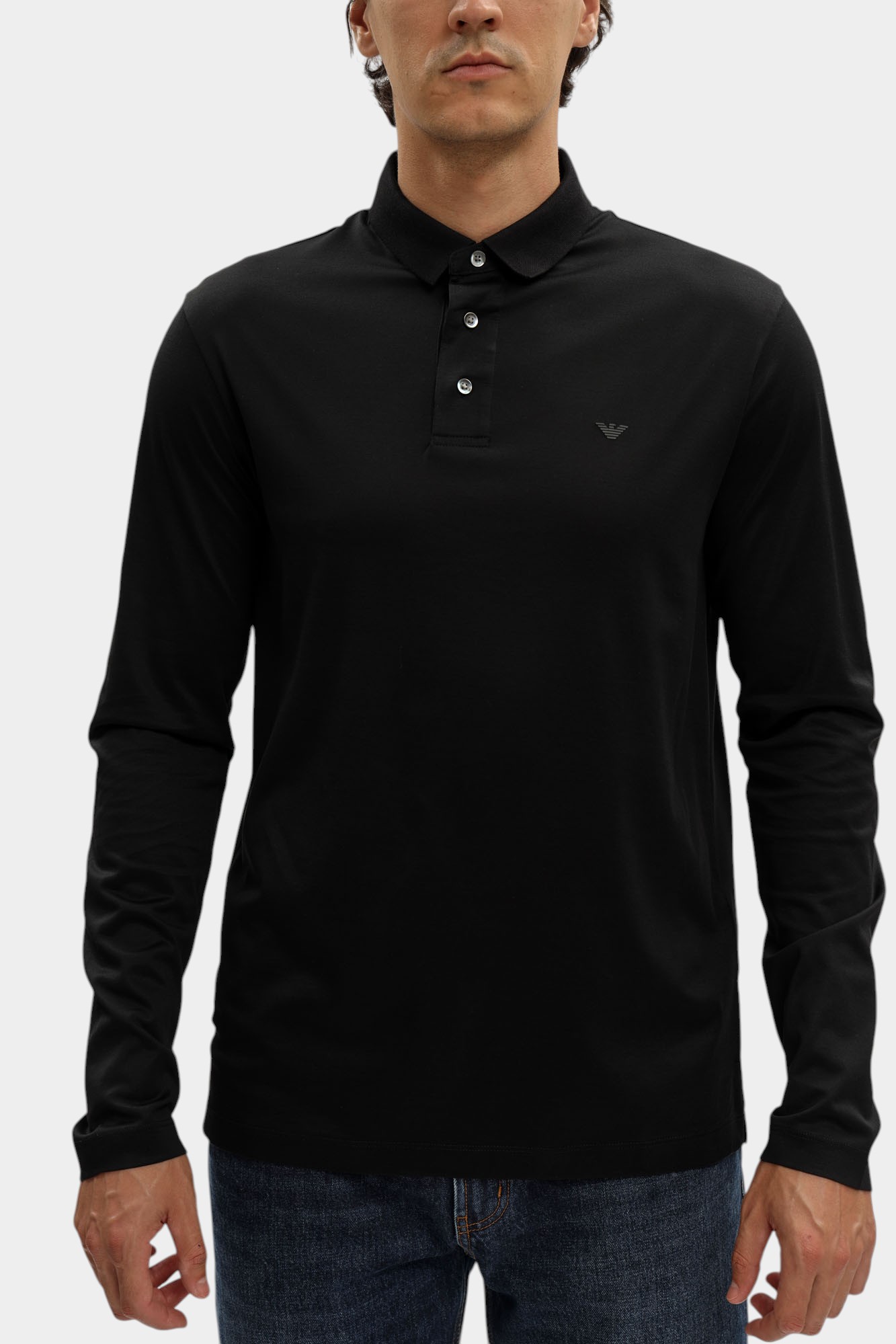 8N1F97_1JUVZ Футболка Поло Emporio Armani Черный