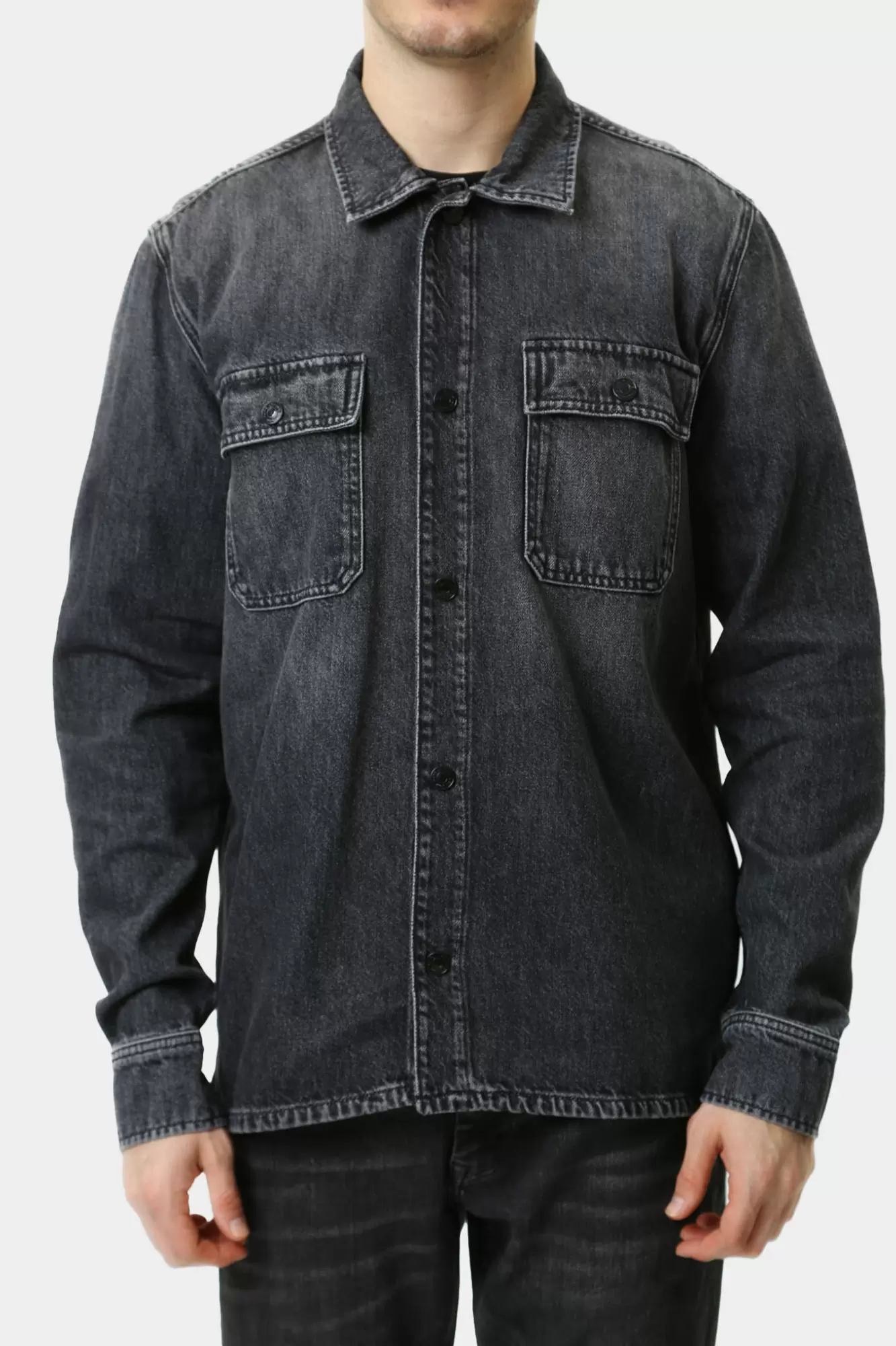 PM308585XM8 Рубашка с длинным рукавом Pepe Jeans Серый