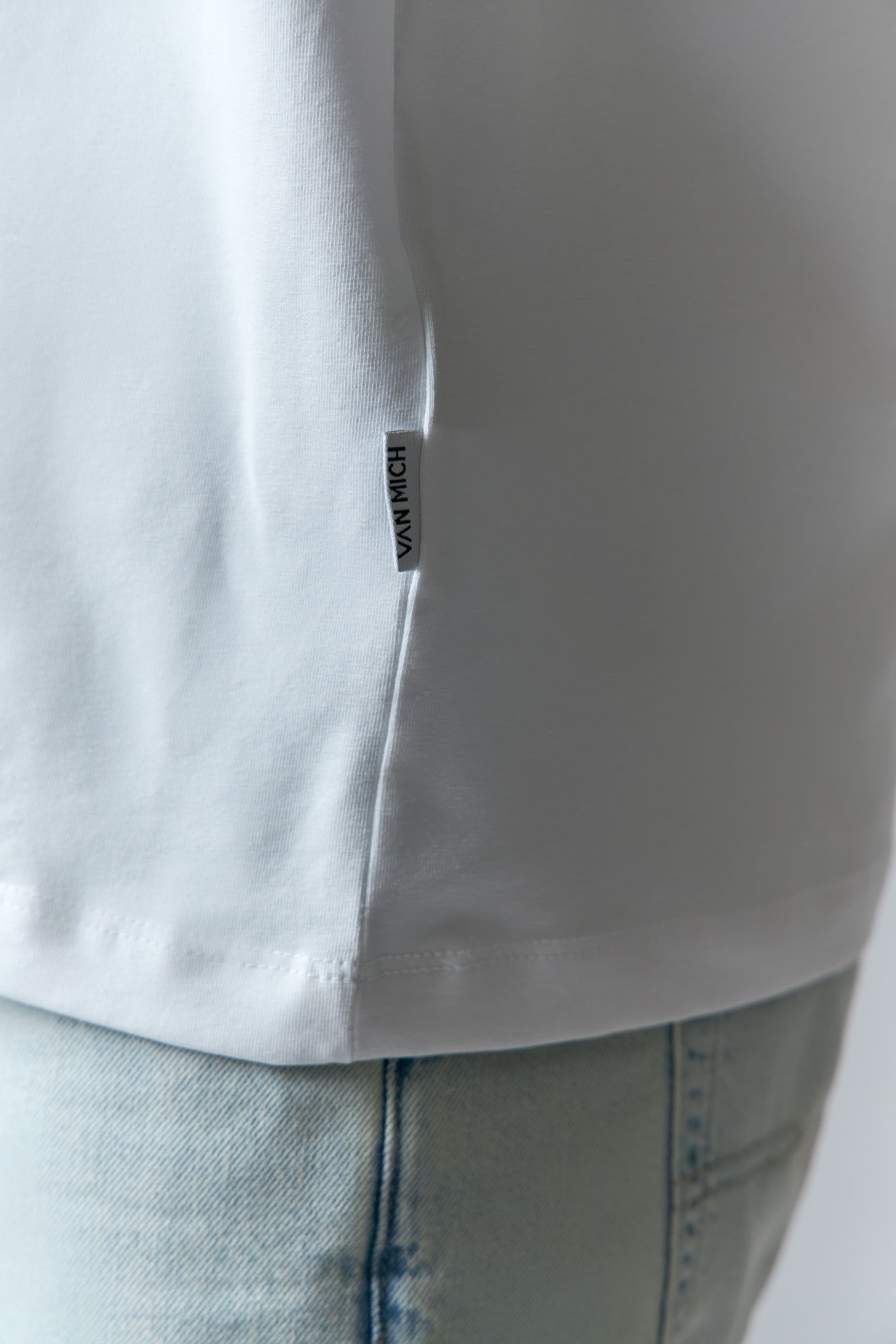 VM-ERK-22-425 Футболка Van Mich Голубой