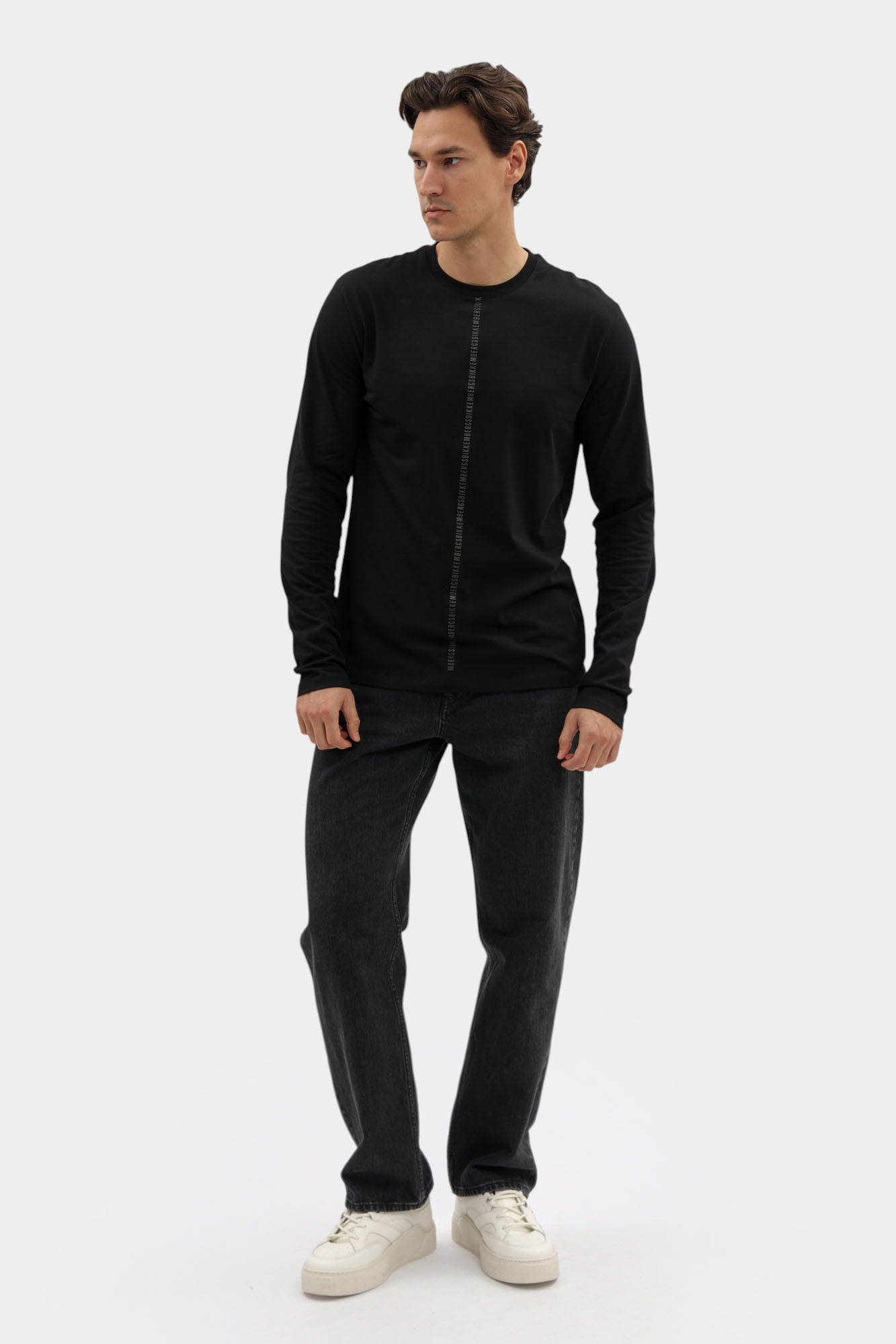 Лонгслив Bikkembergs Черный