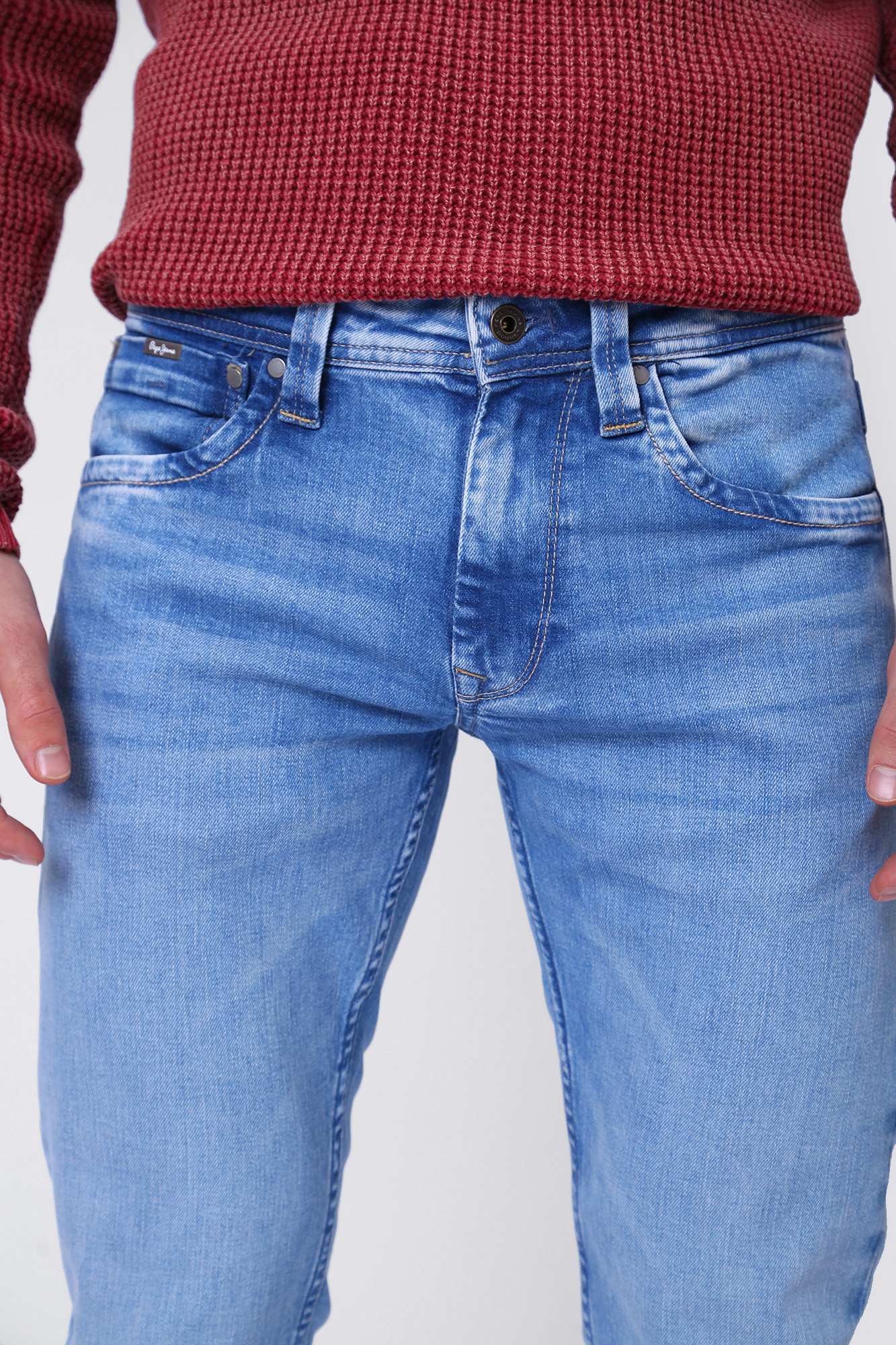 PM206318VT6 Джинсы Pepe Jeans Голубой