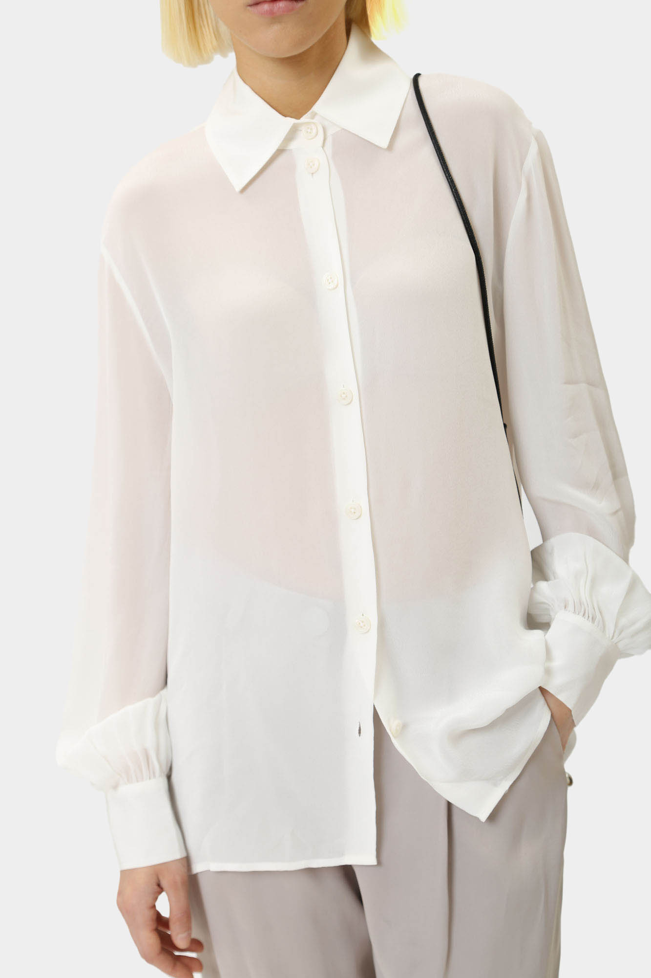 3DYC09_YNXZZ блуза armani exchange 