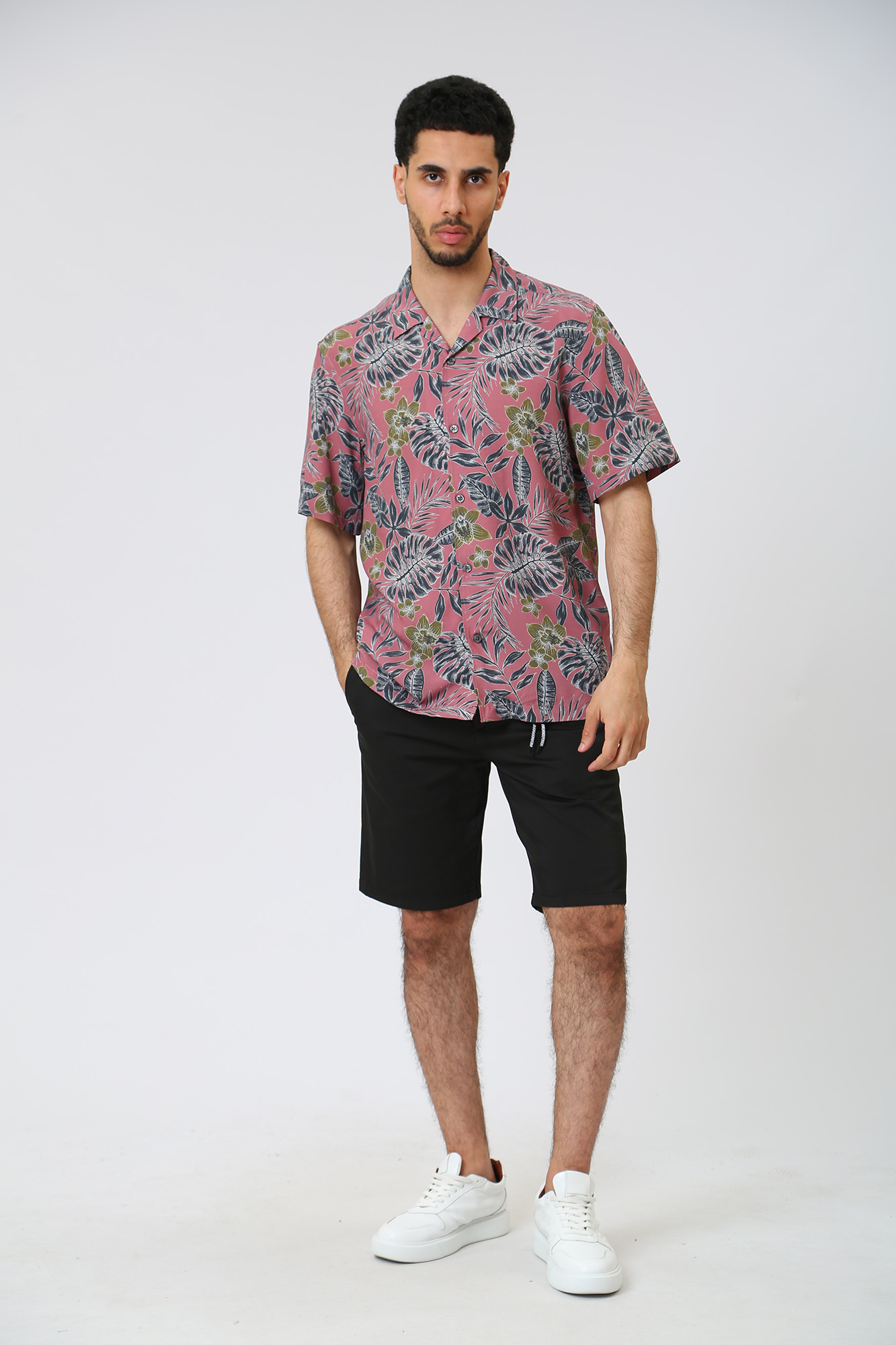 30036240_10015611 Сорочка Strellson Розовый