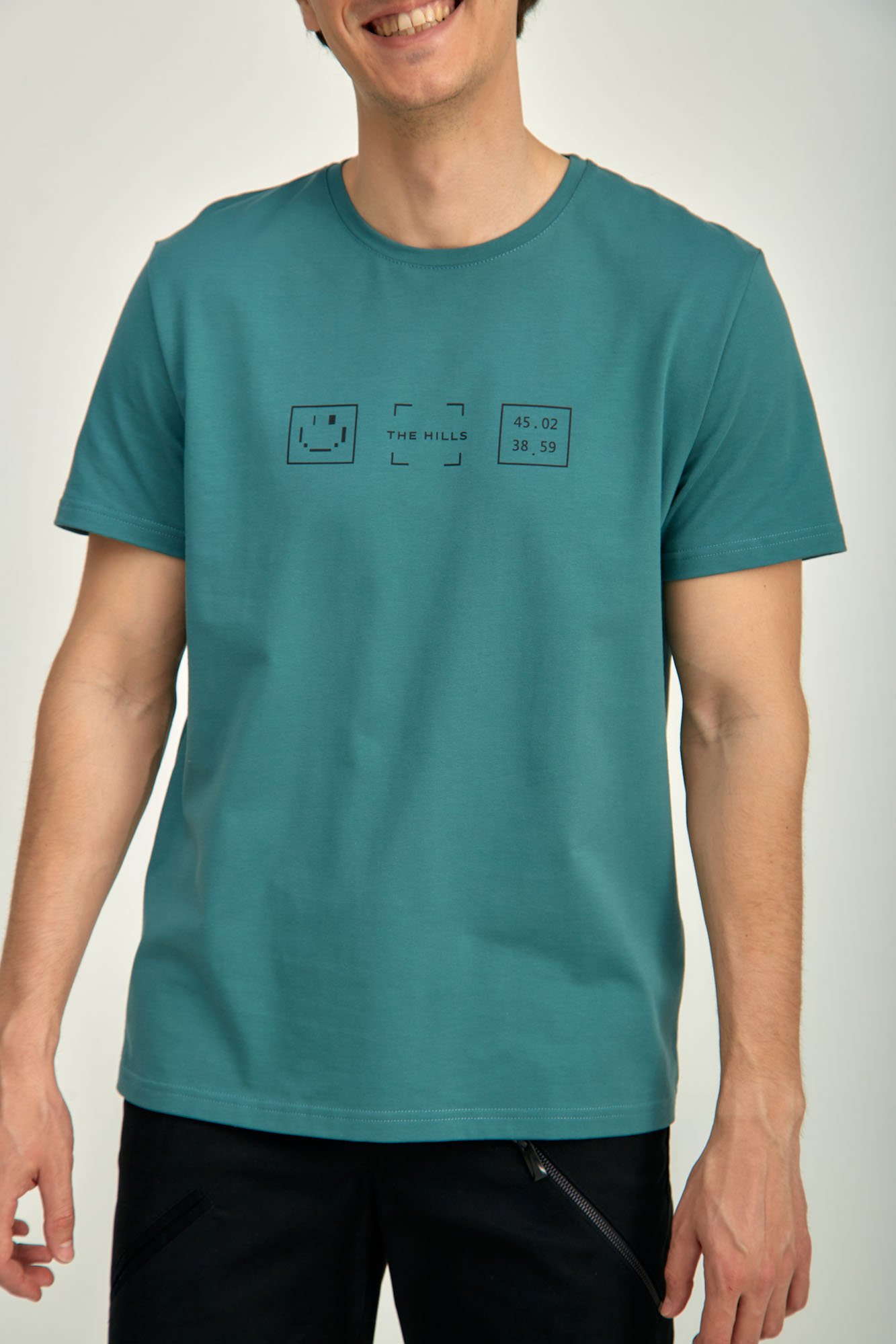 M-241-P-22-1010 Футболка The Hills Зеленый