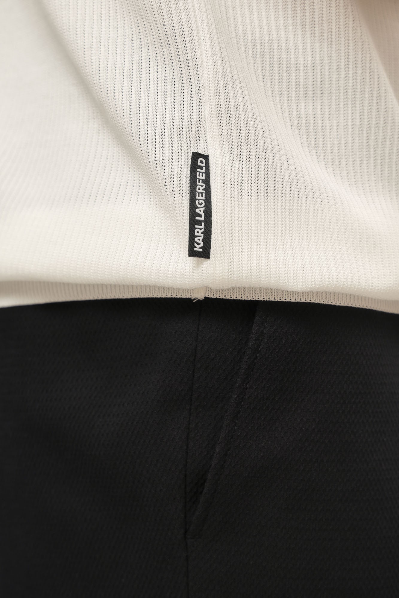 Поло Karl Lagerfeld Молочный
