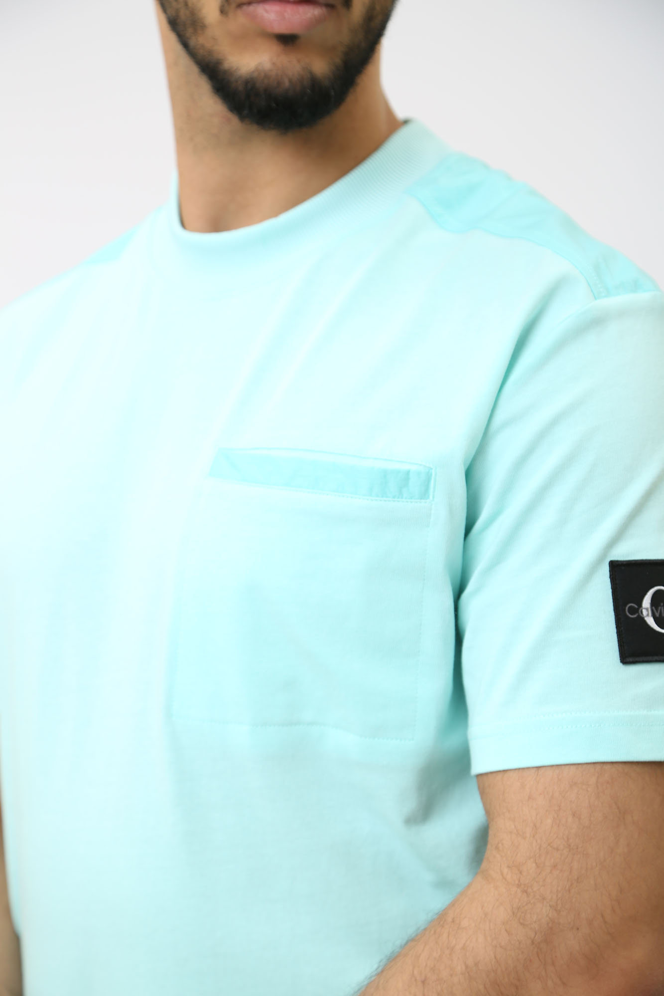 J30J325215 Футболка Calvin Klein Jeans Голубой