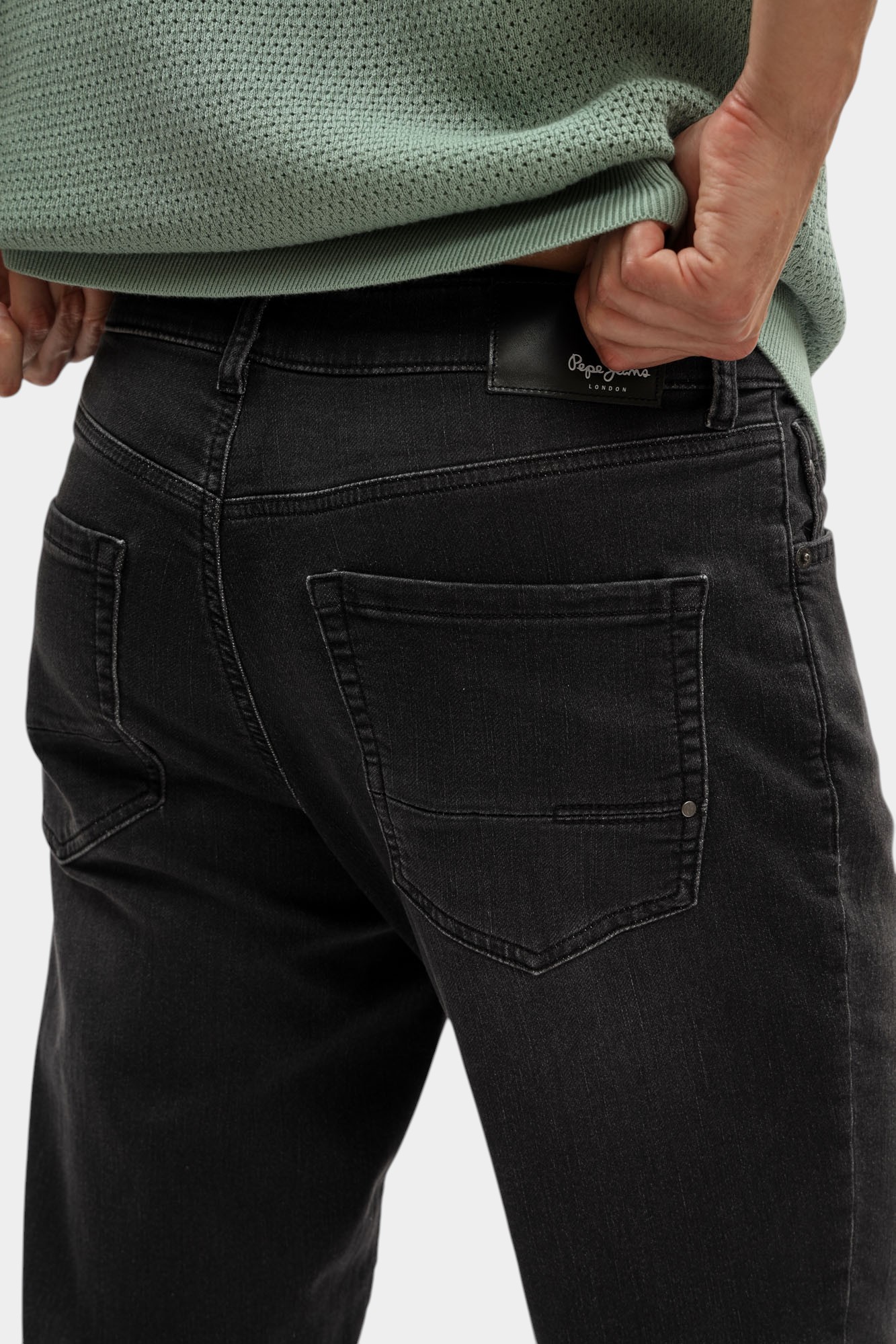 PM2084029FG Брюки джинсовые Pepe Jeans Черный