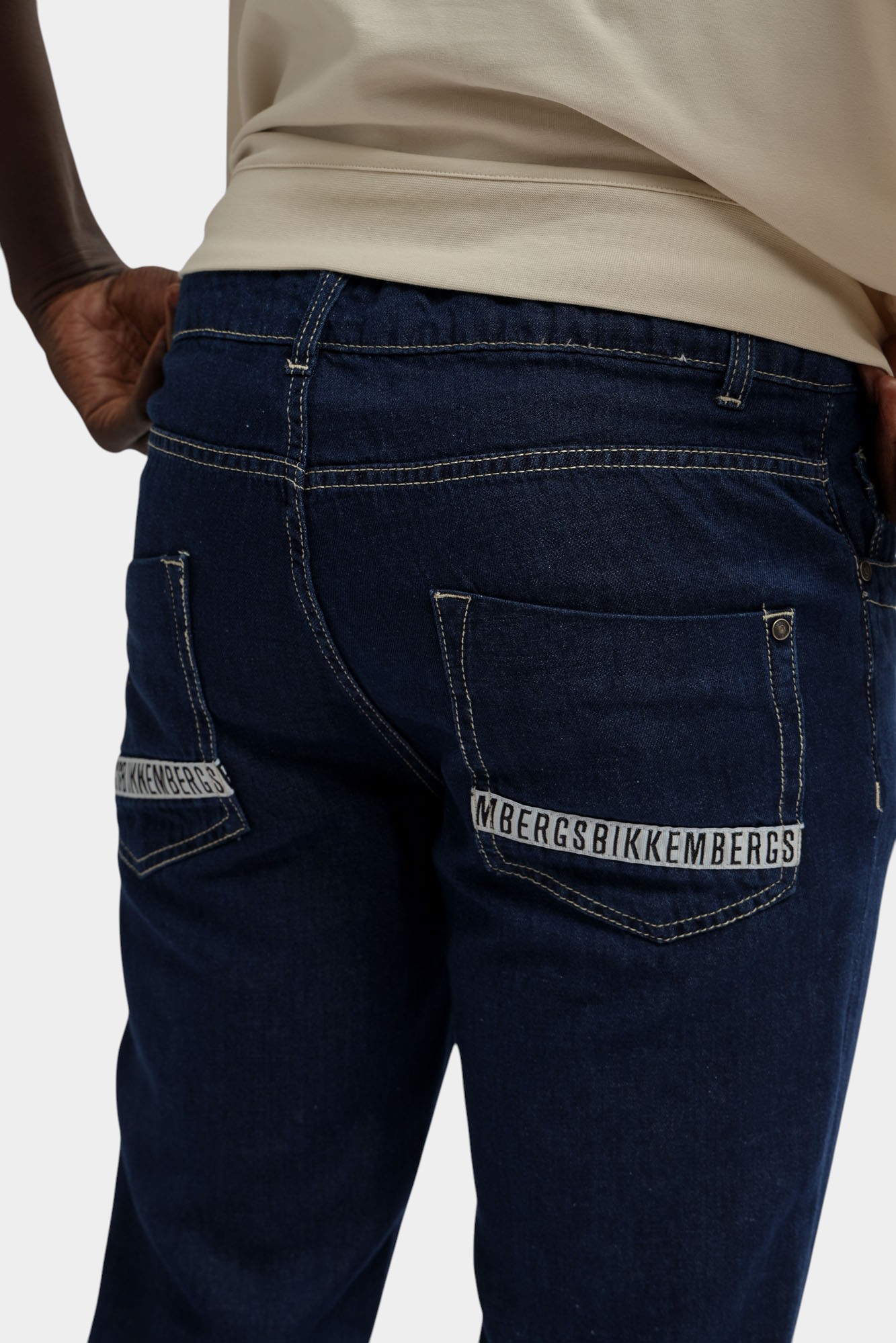 BMD0833 Джинсы Bikkembergs Синий