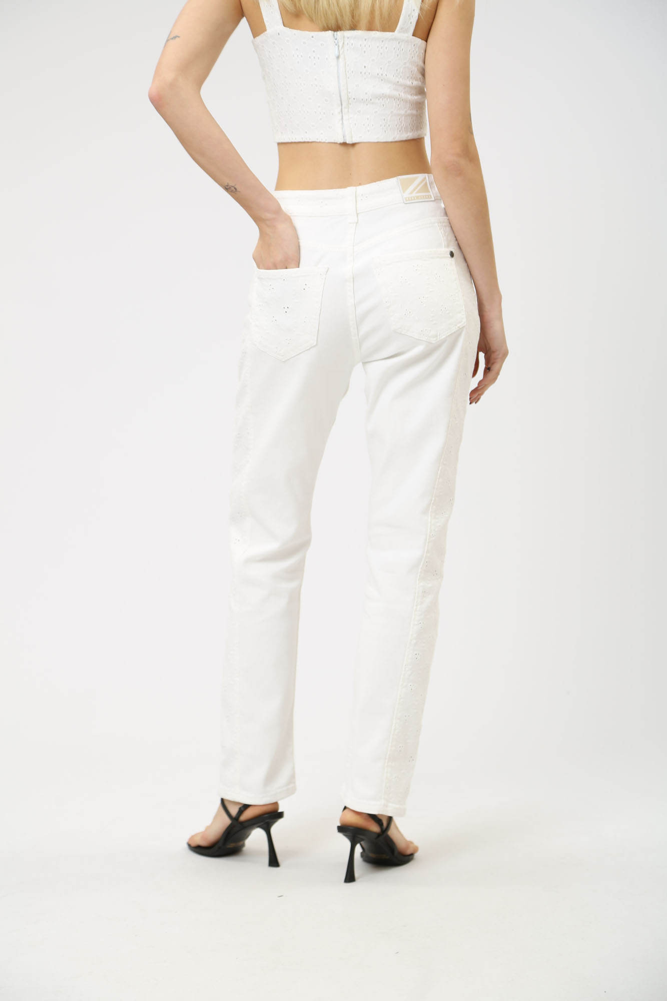 PL204693 джинсы straight jeans uhw anglaise  pepe jeans 