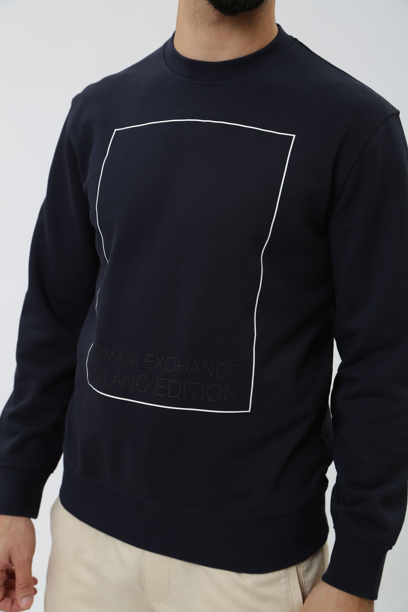 3DZMHH_ZJGGZ Свитшот Armani Exchange Синий