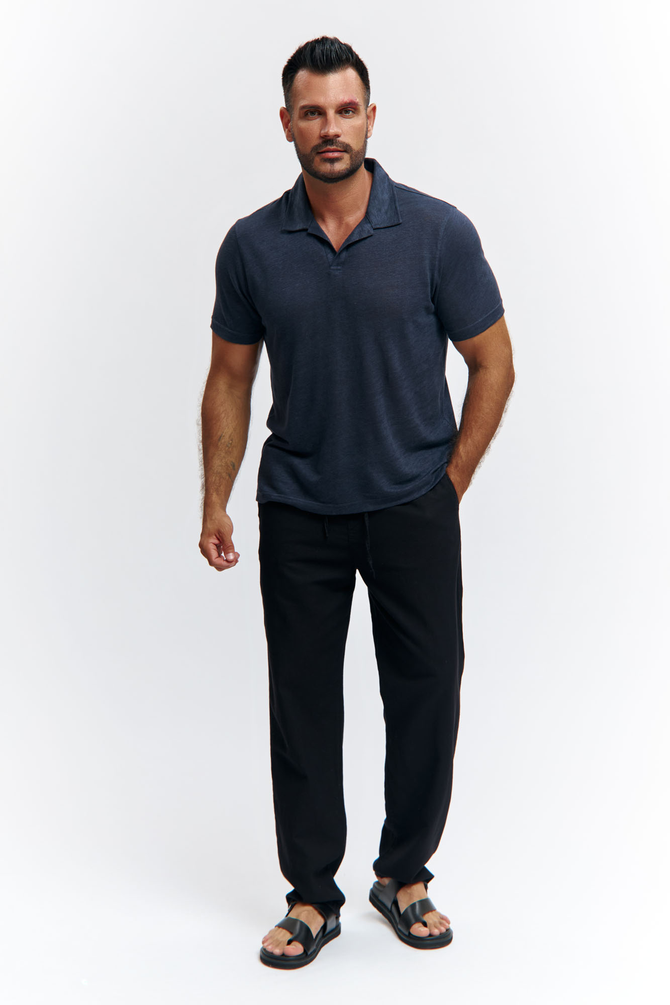 VM-OMA-55-384 Поло Van Mich Синий