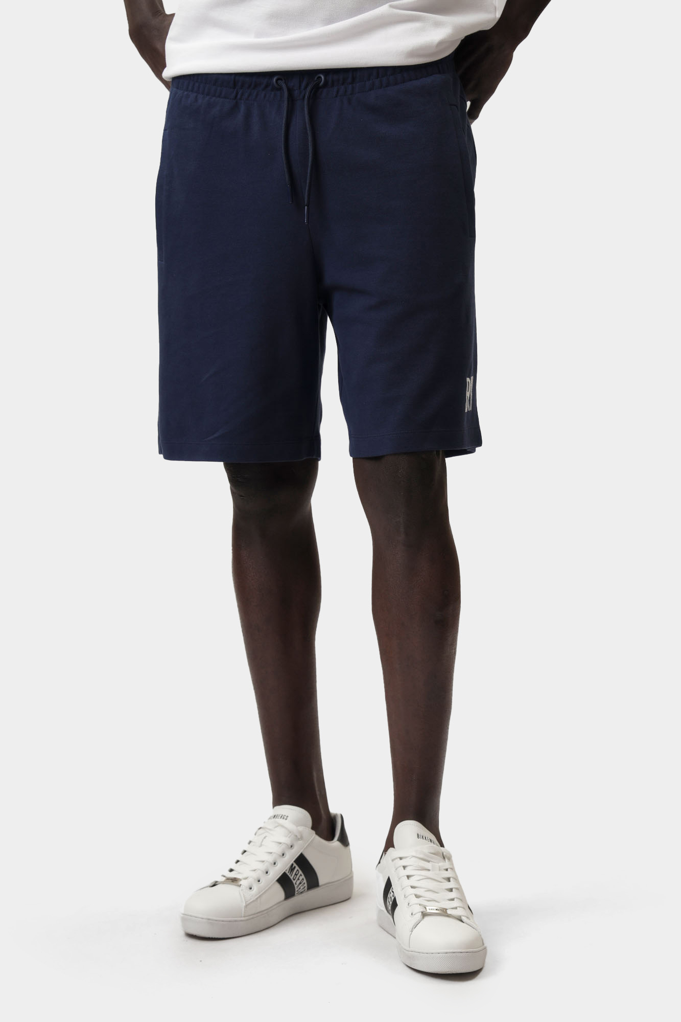 BMF0943 Шорты трикотажные Bikkembergs Синий