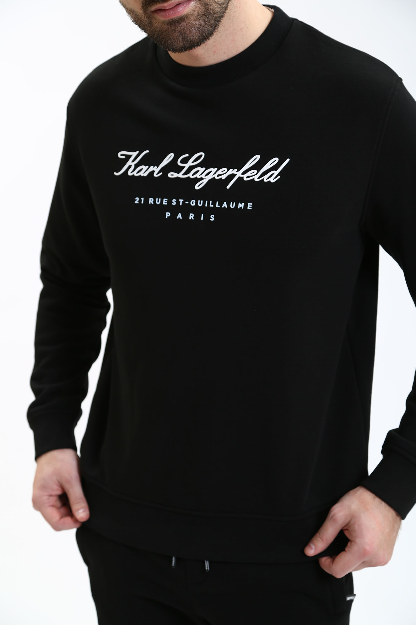 541900_705408 Свитшот Karl Lagerfeld Черный