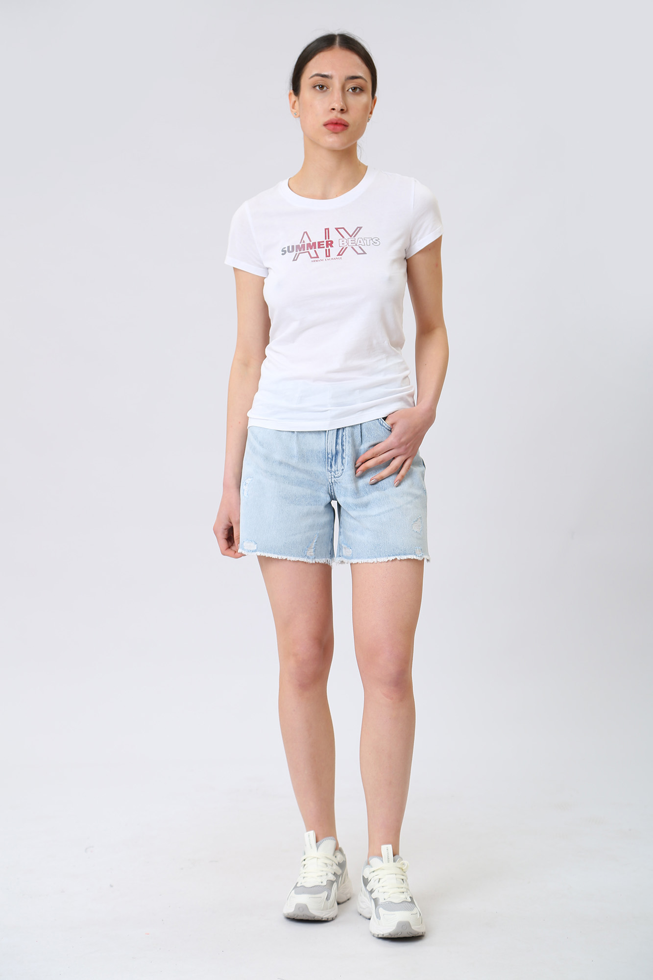 3RYTCF_YJ3RZ футболка armani exchange 