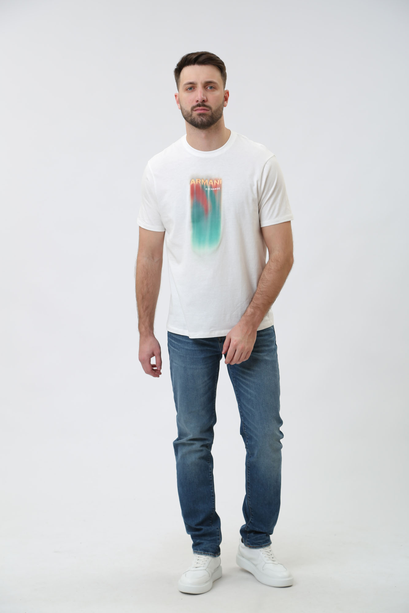 3DZJ13_Z1YGZ Брюки джинсовые Armani Exchange Синий