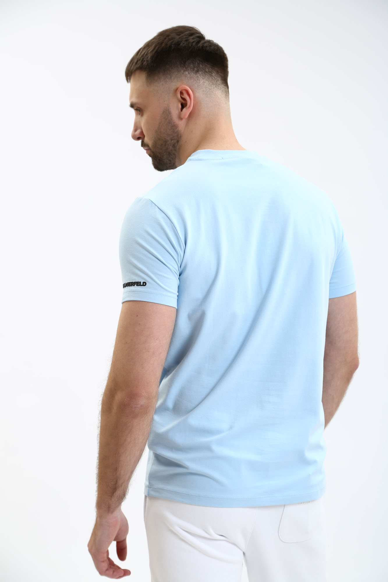 541221_755401 Футболка Karl Lagerfeld Голубой