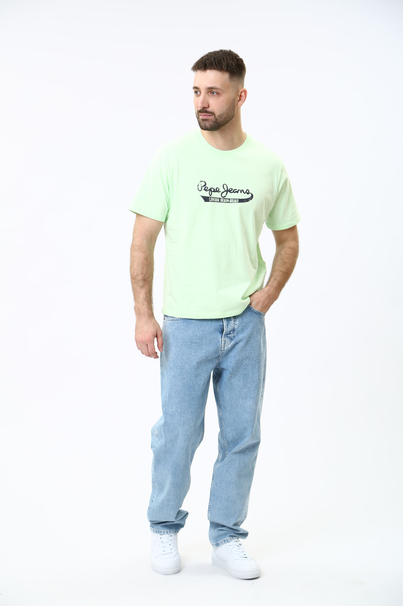 PM509390 Футболка Pepe Jeans Салатовый
