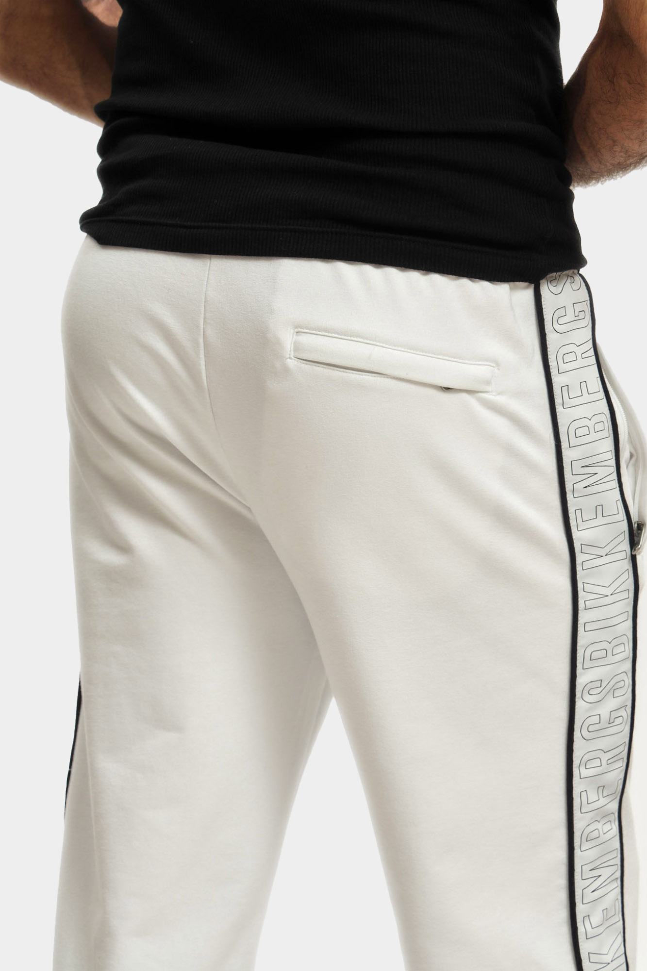 BMF0842 Брюки спортивные Bikkembergs Белый