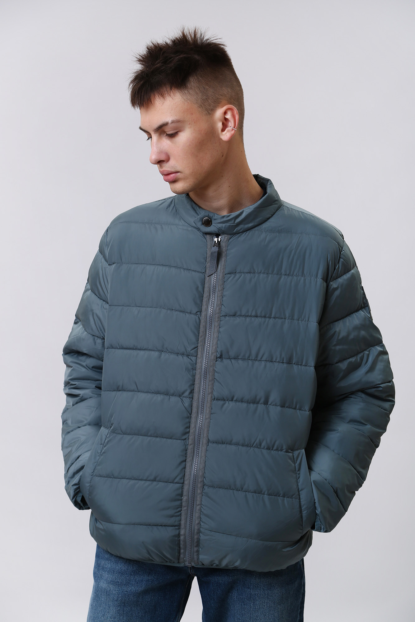 1012690 Куртка Mustang Голубой