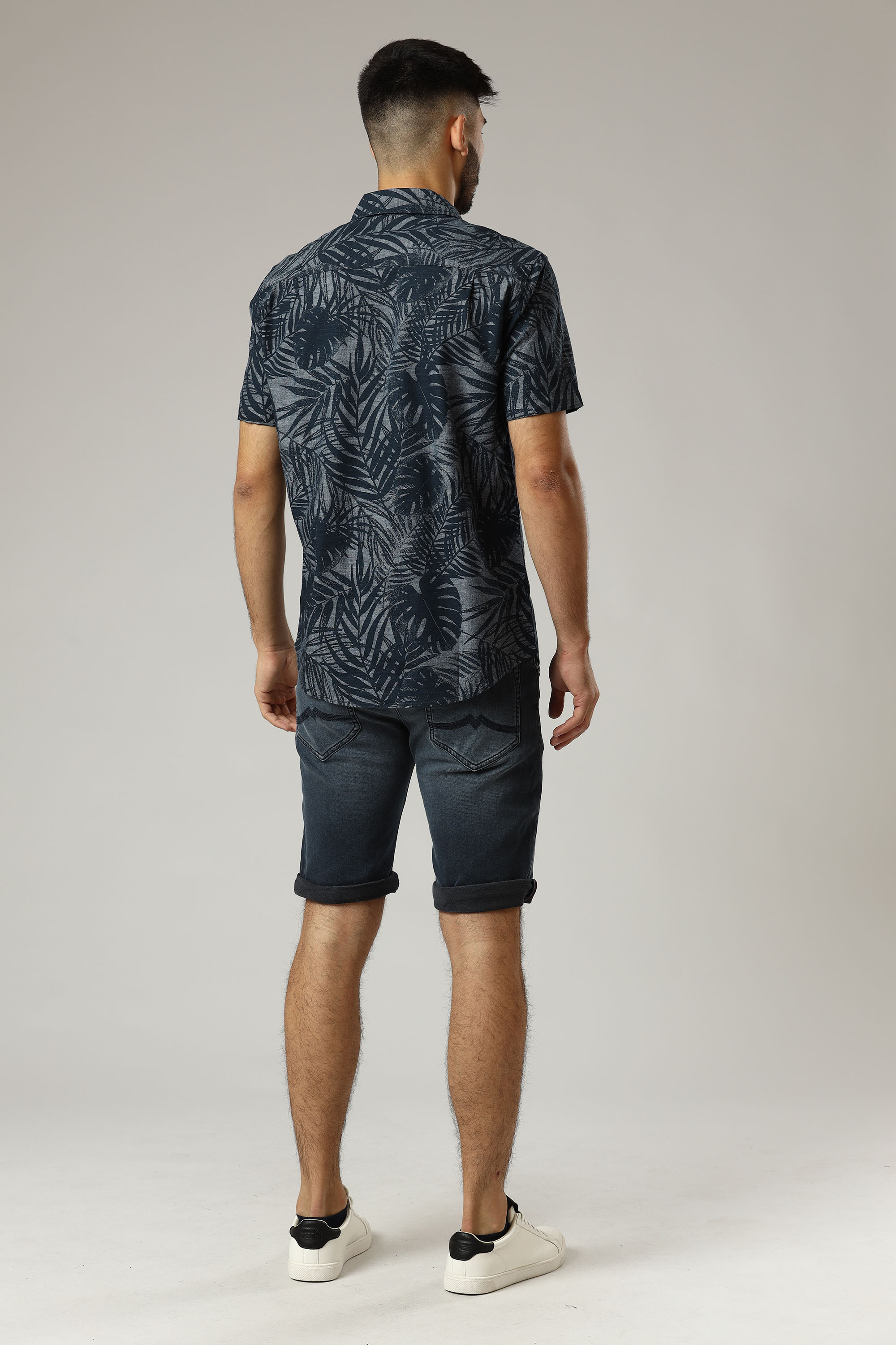 1012582-5000 Шорты джинсовые Mustang Синий