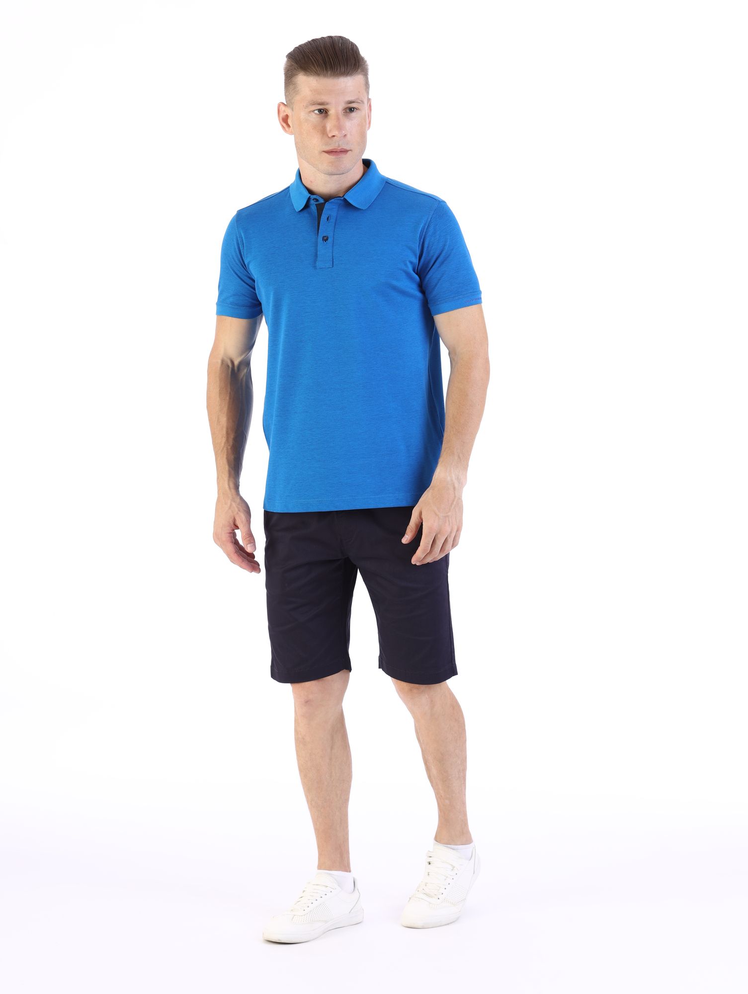 591206_755013 Поло 2/1 Karl Lagerfeld Синий