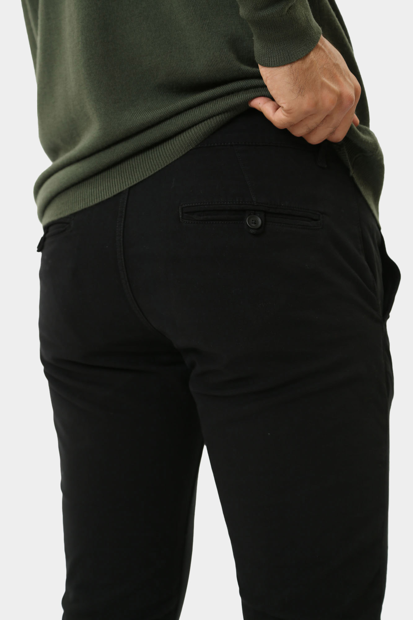 544825_255835 Брюки чиносы Karl Lagerfeld Черный