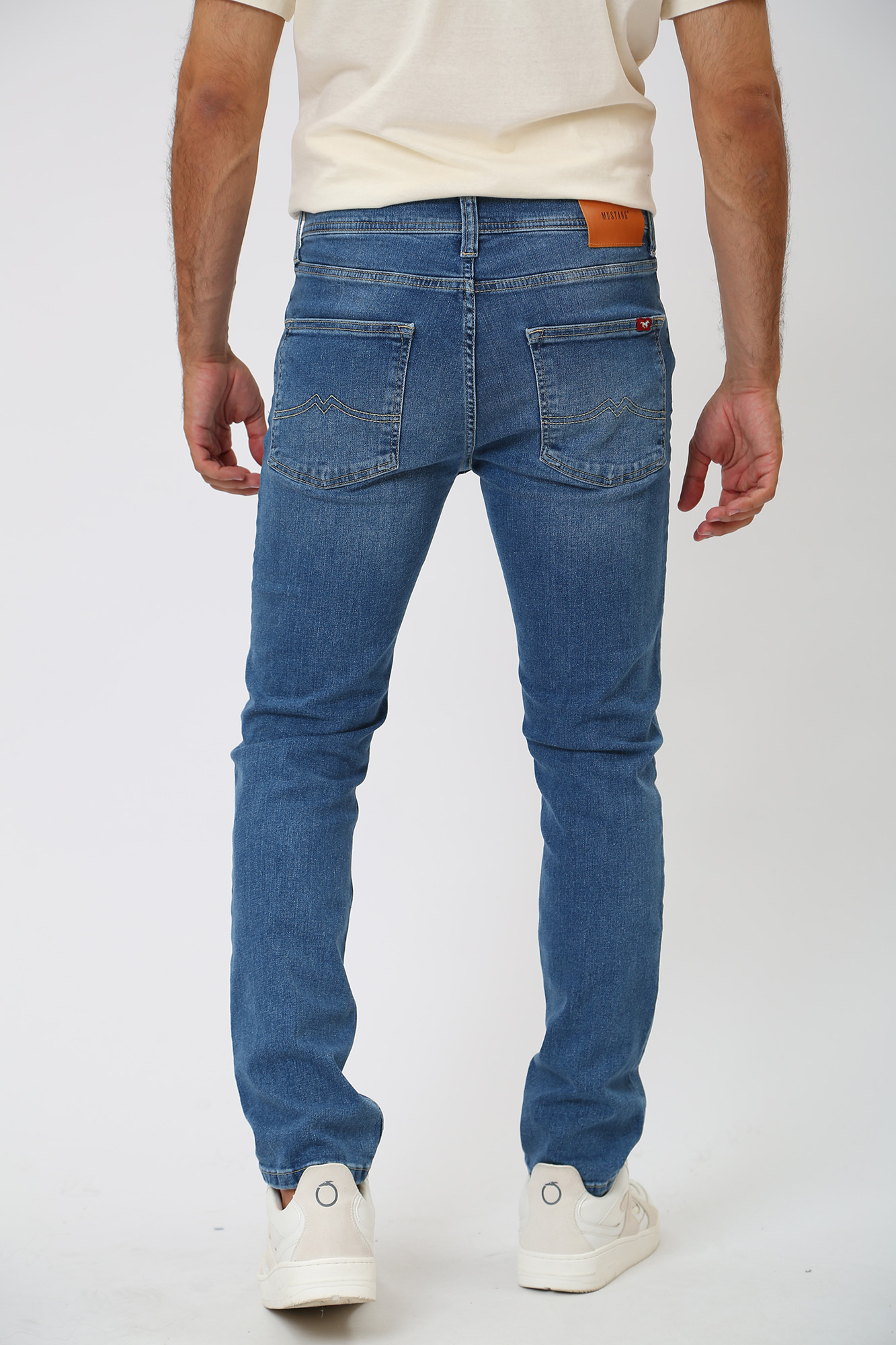 1013320-5000 Брюки джинсовые Mustang Синий