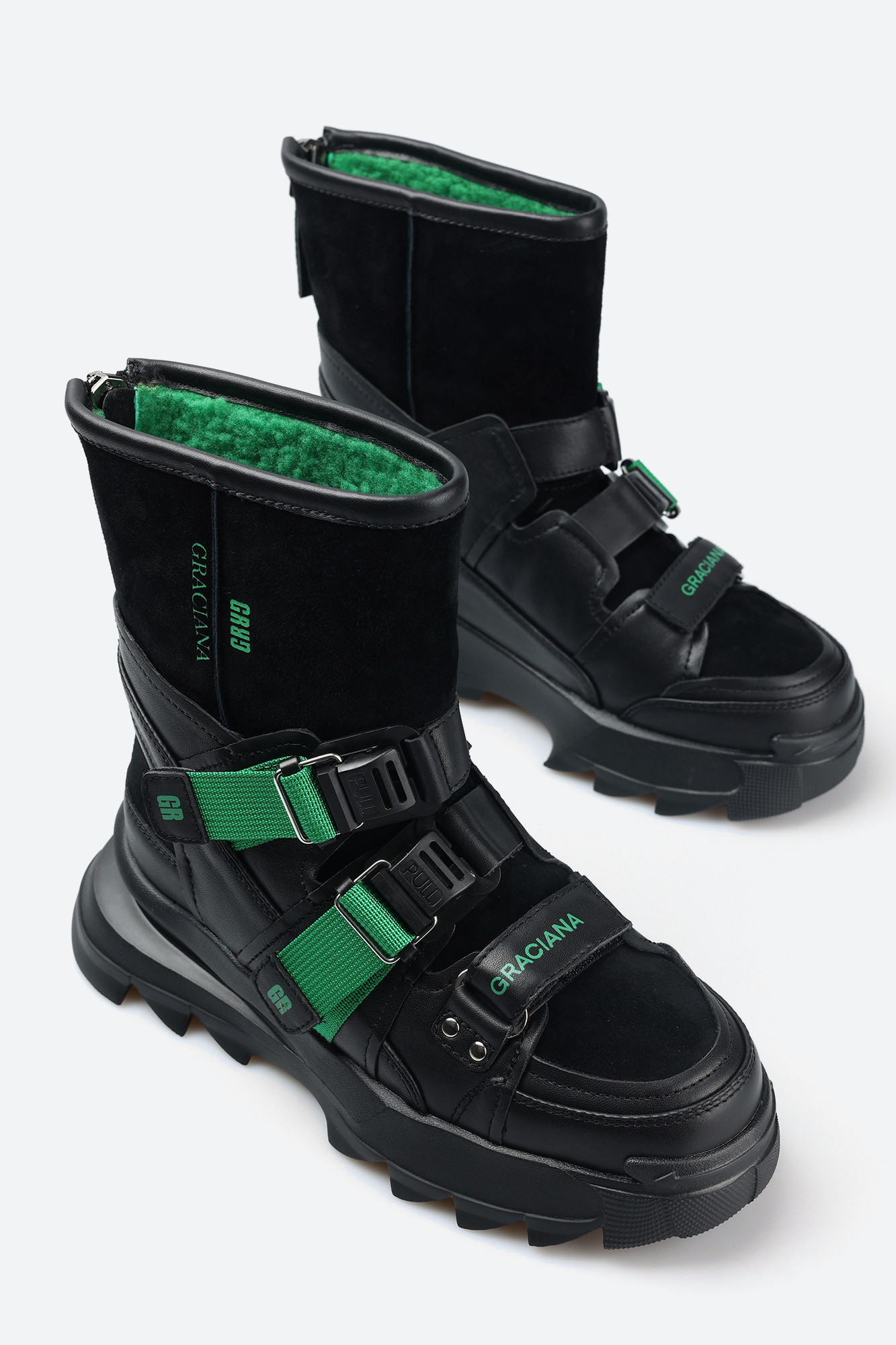 S2238-711 Ботинки Graciana Черный