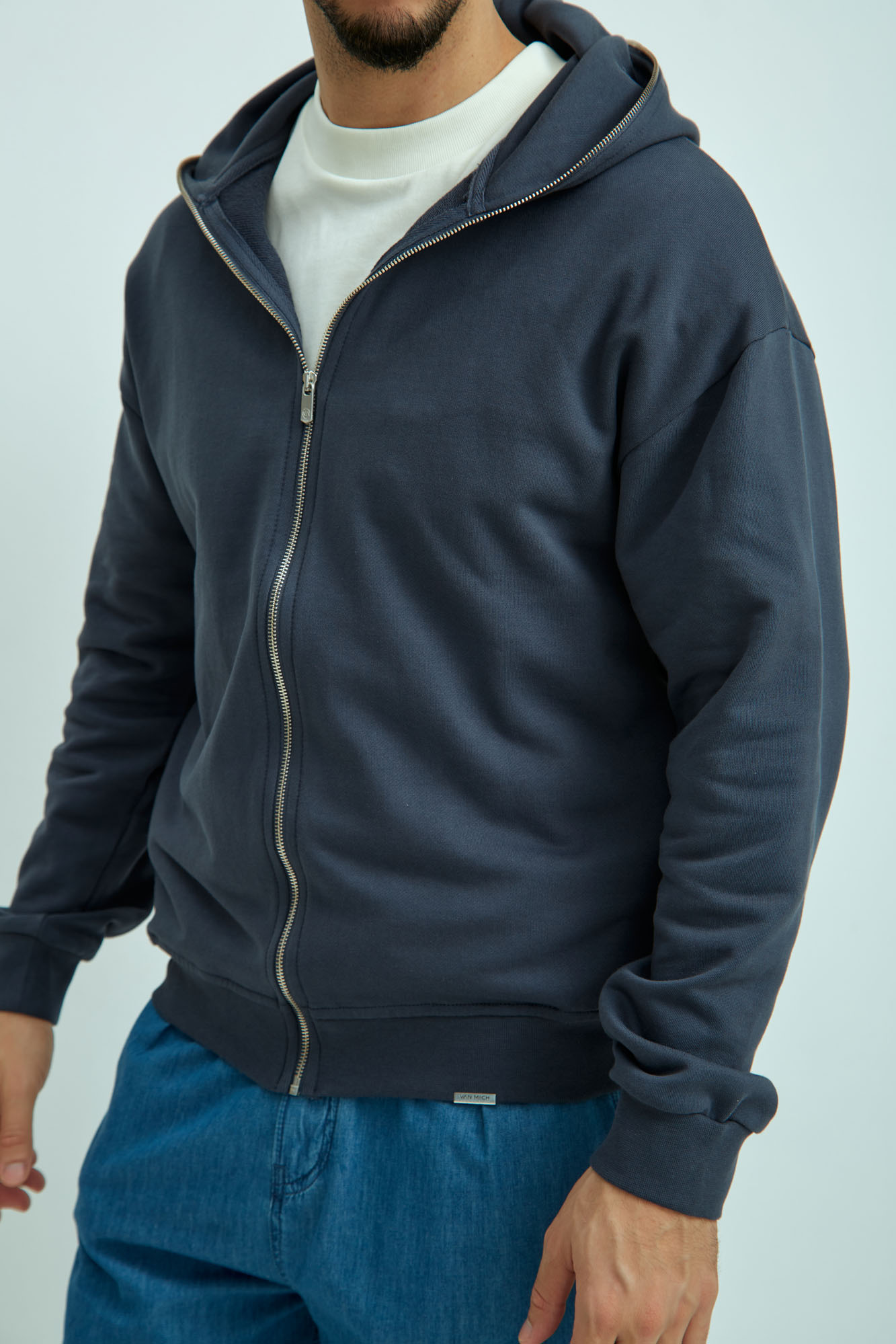 VM-ERK-20-040 Толстовка с капюшоном Van Mich Синий