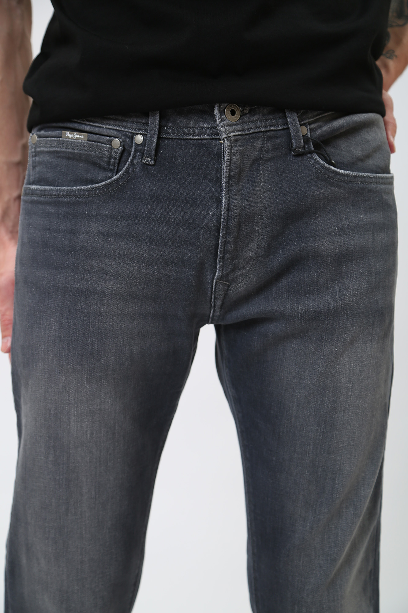 PM206326UE5 Джинсы STANLEY Pepe Jeans Серый