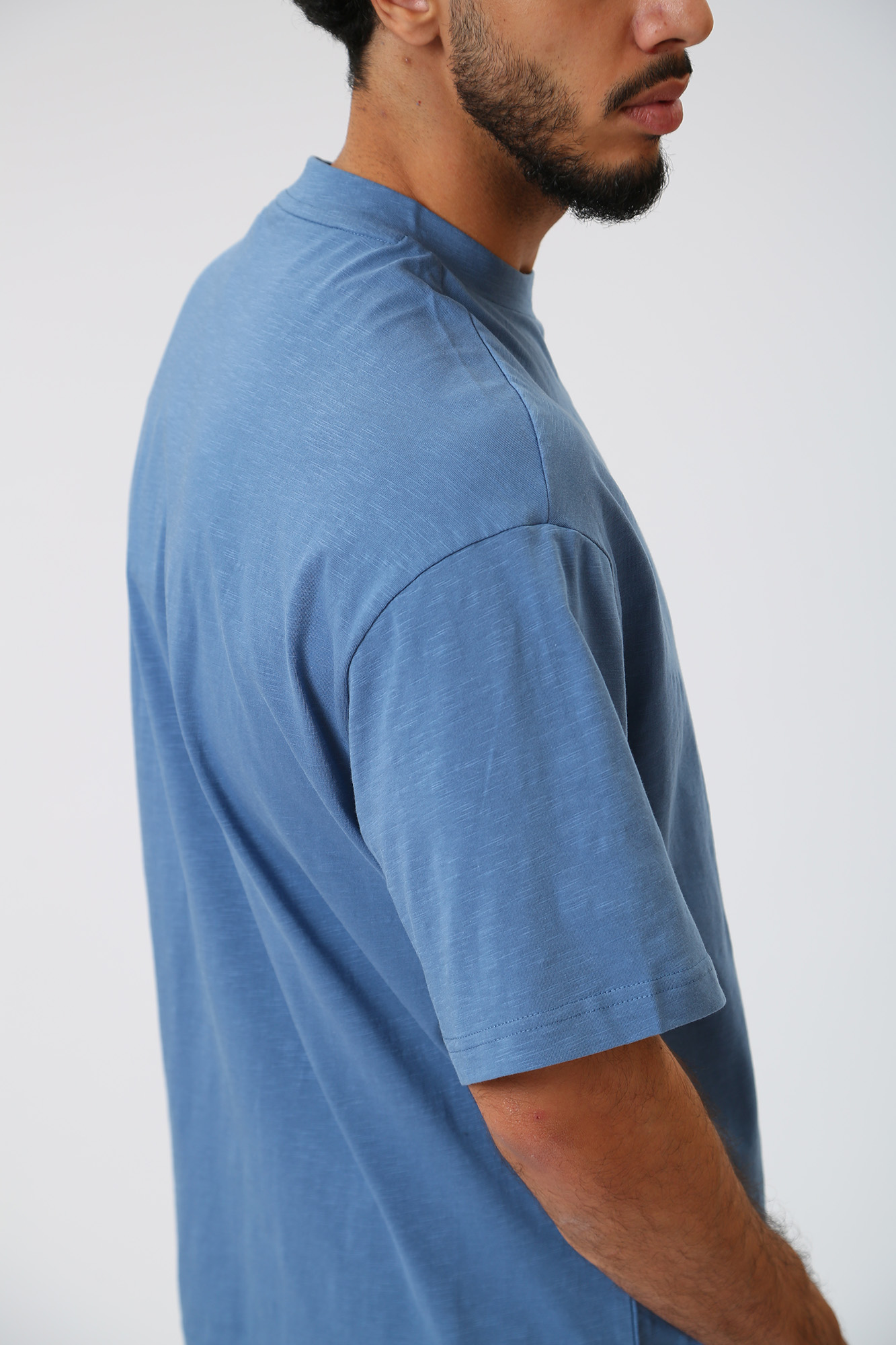 1013829 Футболка Mustang Синий