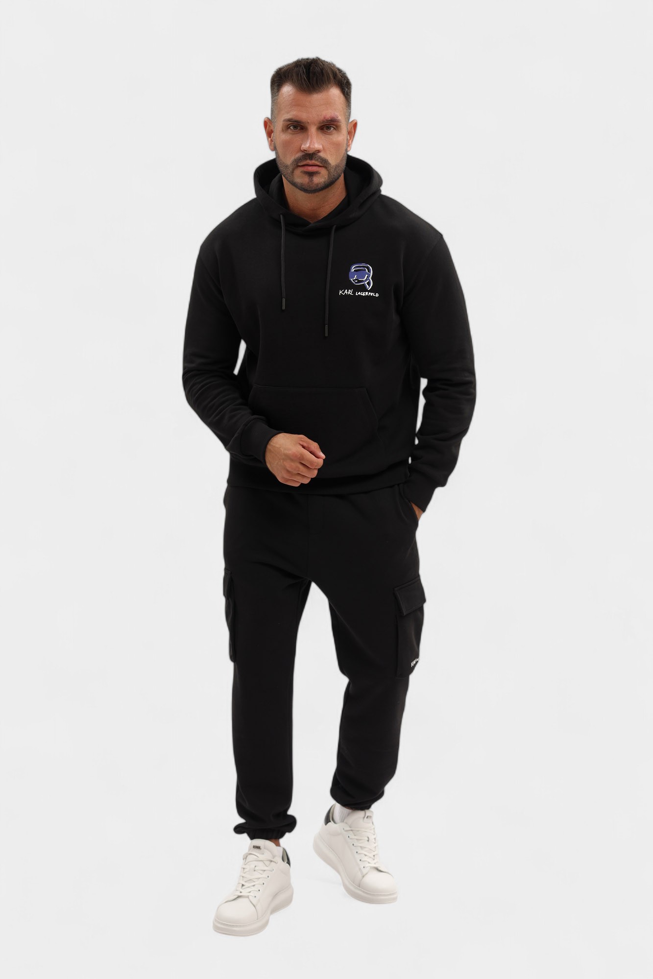 553904_705116 Брюки спортивные Karl Lagerfeld Черный