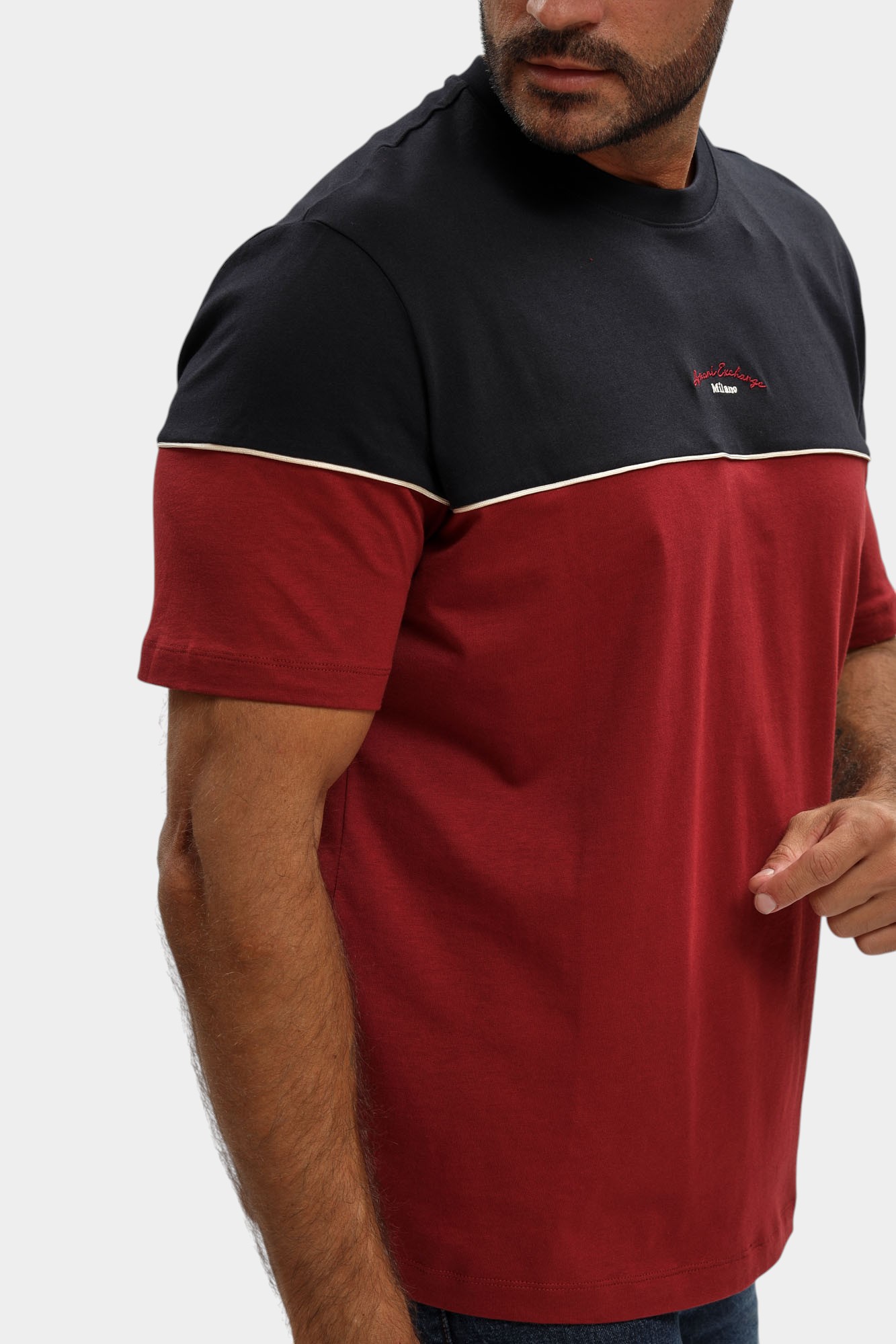 XM001034_AF10362 Футболка Armani Exchange Синий